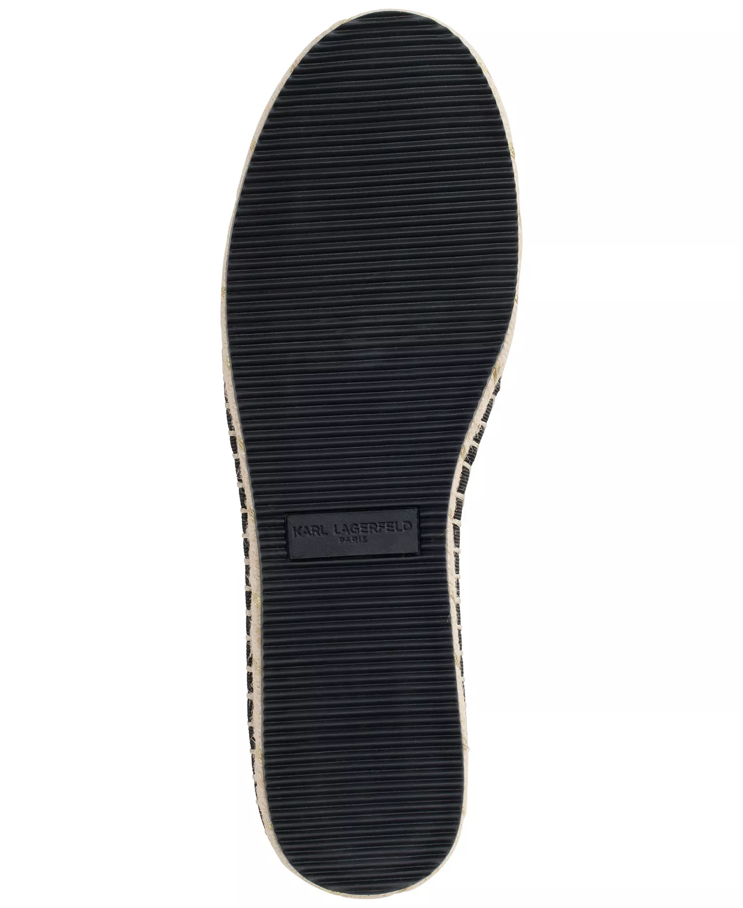 Women's Manika Heart Patch Espadrille Flats - Black - 10M