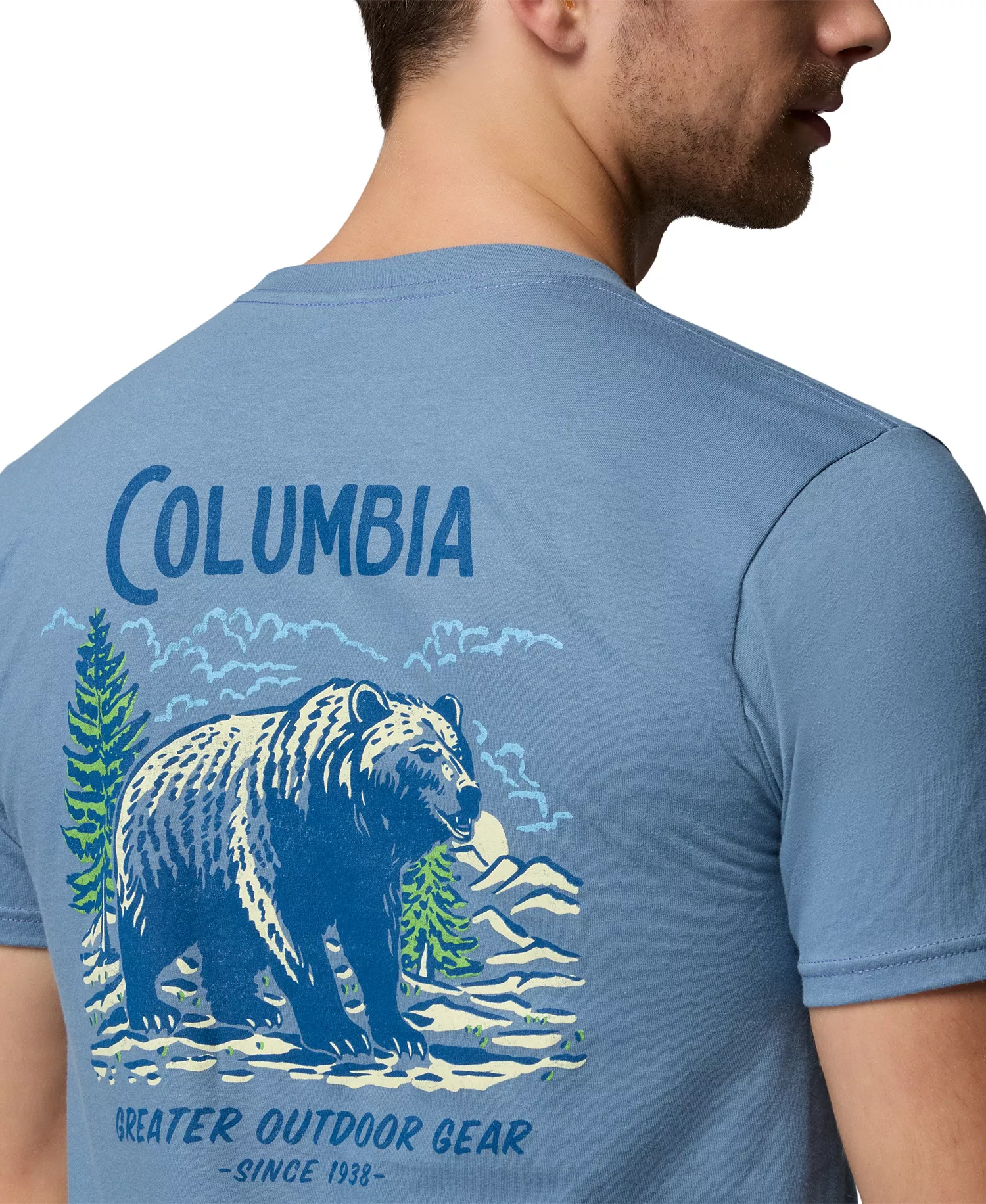 Men's Arrr Graphic T-Shirt - Steel Blue - L