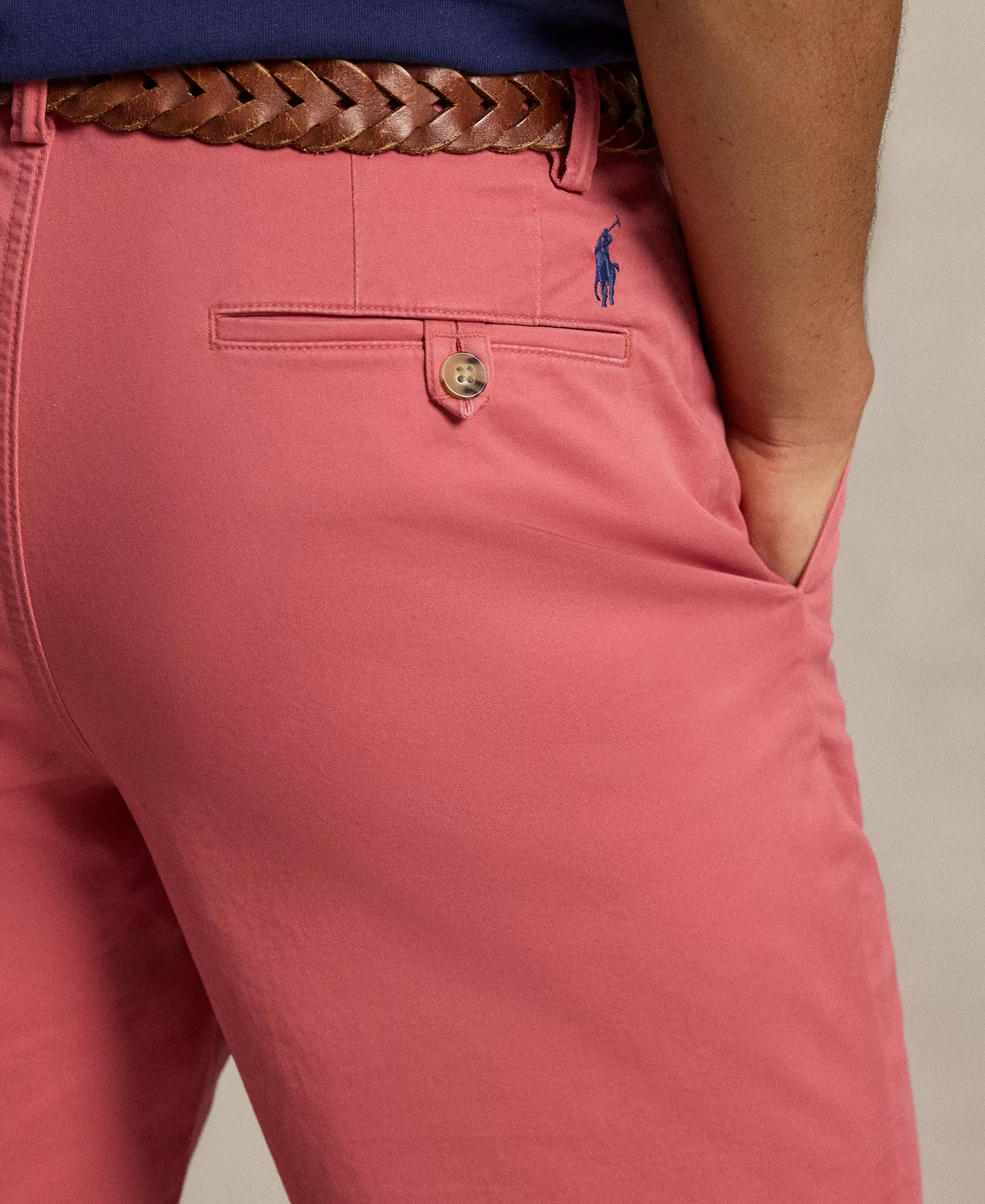 9" Stretch Classic-Fit Chino Shorts - Adirondack Berry - 28