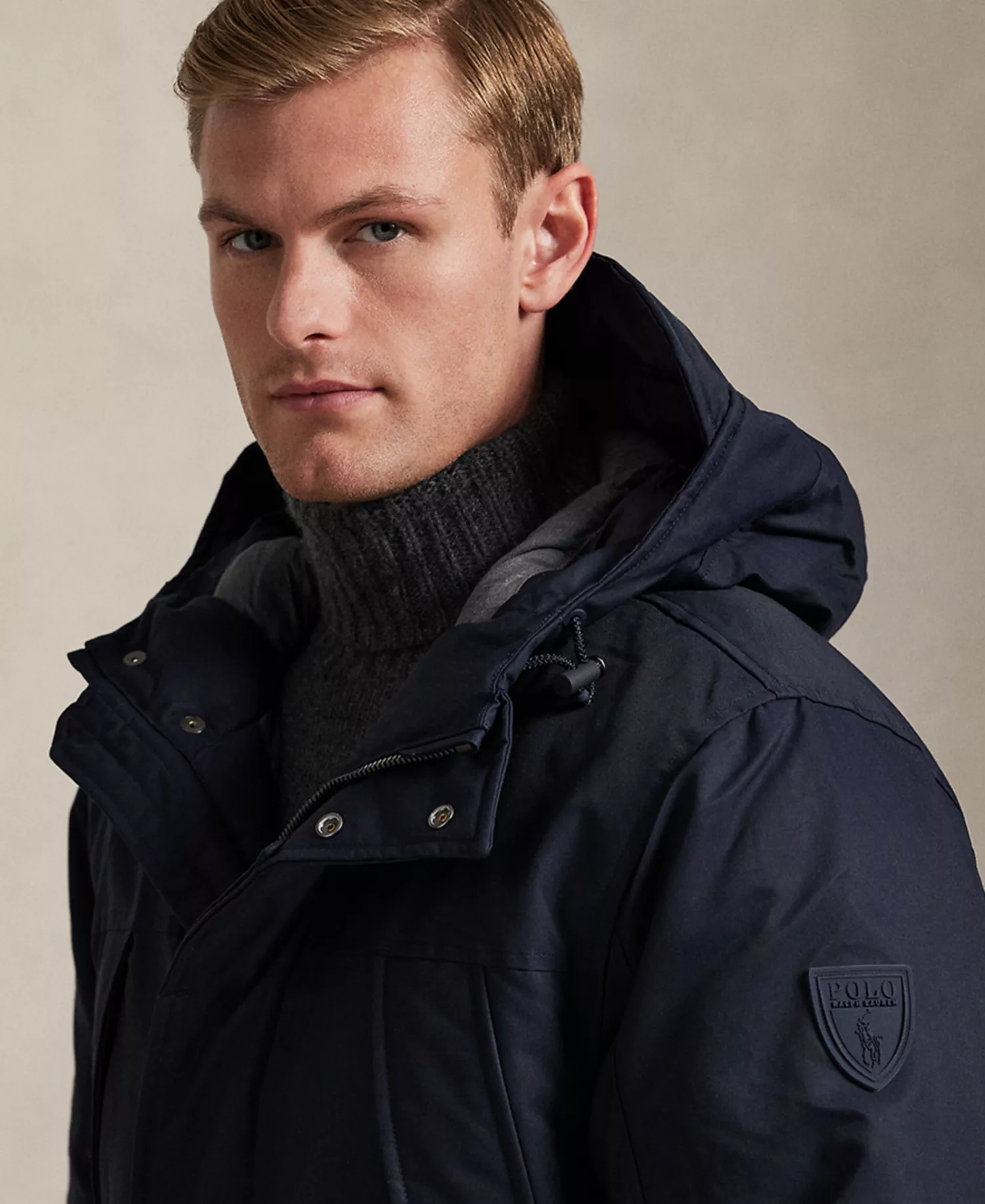 Men's Lennox Parka Jacket - Collection Navy - L