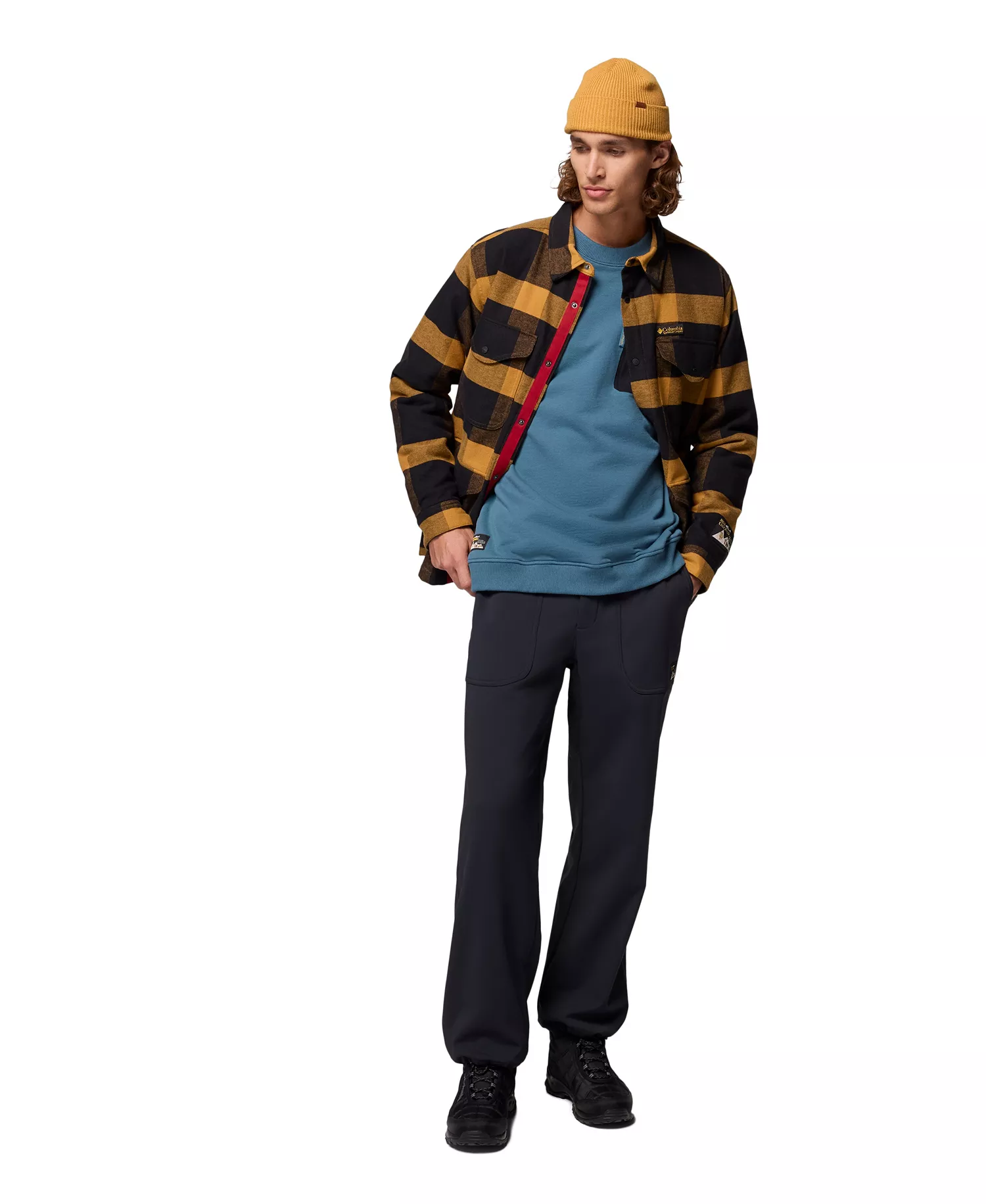 Men's High Cascades Shirt Jacket - Maple sugar - L