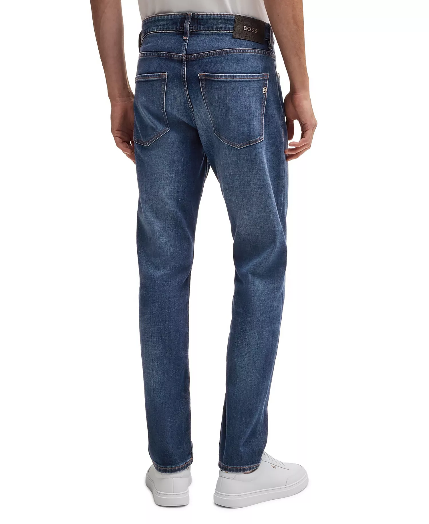 Men's Comfort-Stretch Denim Delaware Slim-Fit Jeans - Navy - 30x34