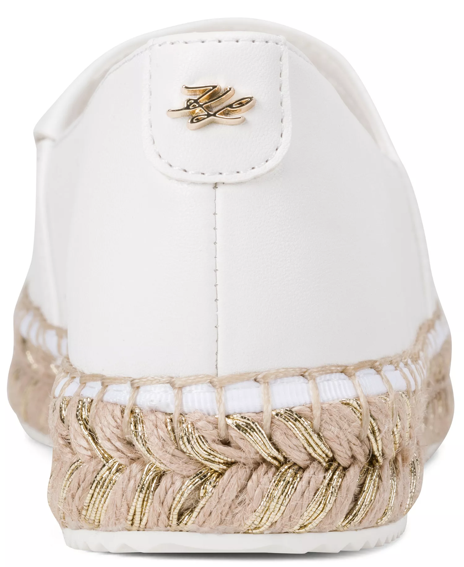 Women's Millicent Slip-On Espadrilles - Bright White/Black - 8.5