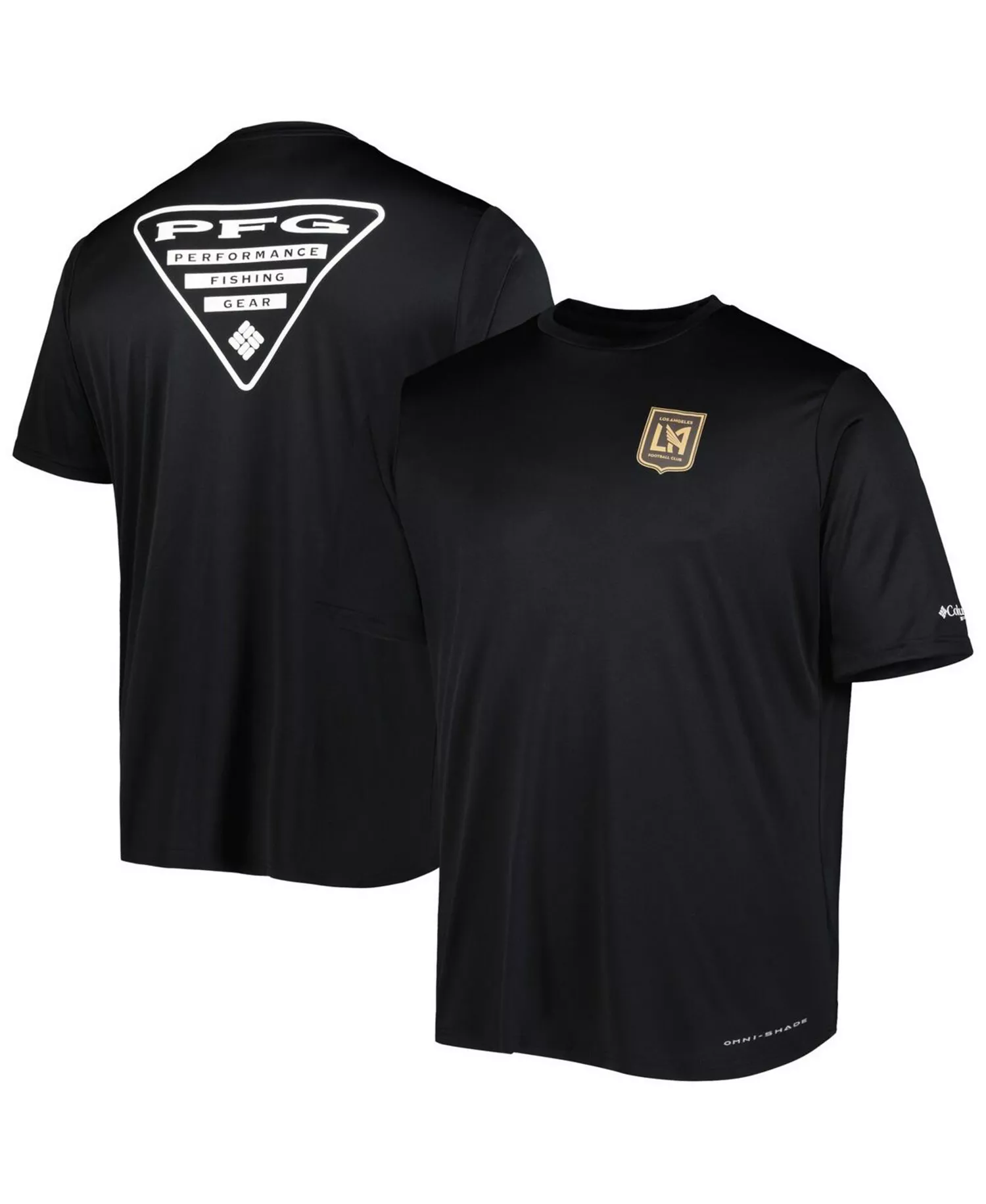 Men's Black LAFC Terminal Tackle Omni-Shade T-shirt - Black - L