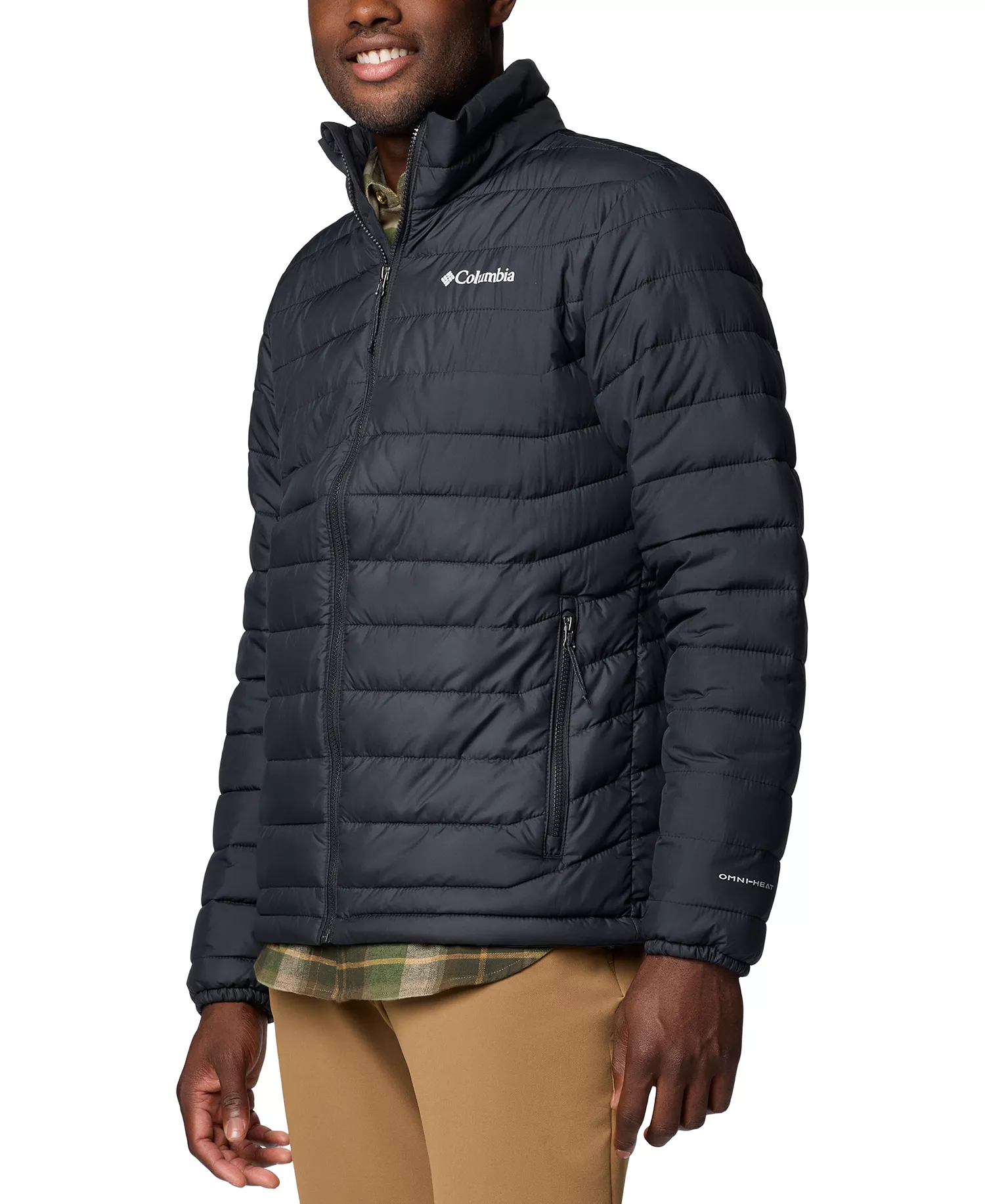 Men's Powder Lite II Puffer Jacket - Black - L