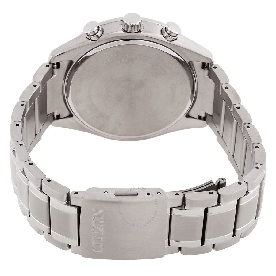 Citizen Tsuki-yomi A-T Eco-Drive Perpetual World Time Blue Dial Men's Watch