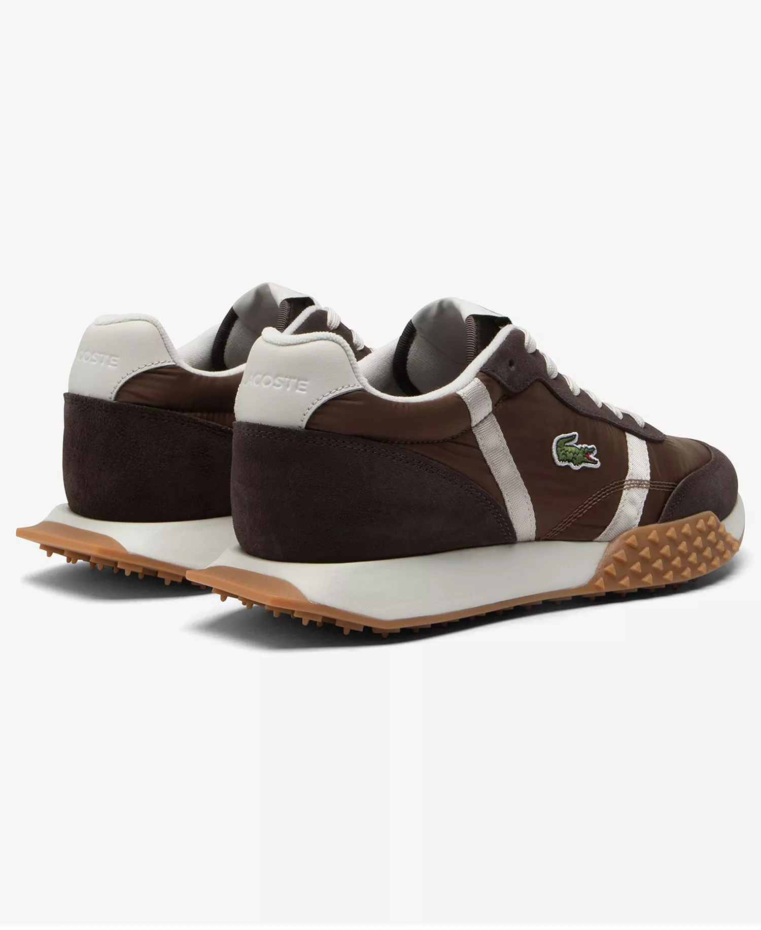 Men's L-Spin EVO Round-Toe Sneakers - Dark Brown - 10M