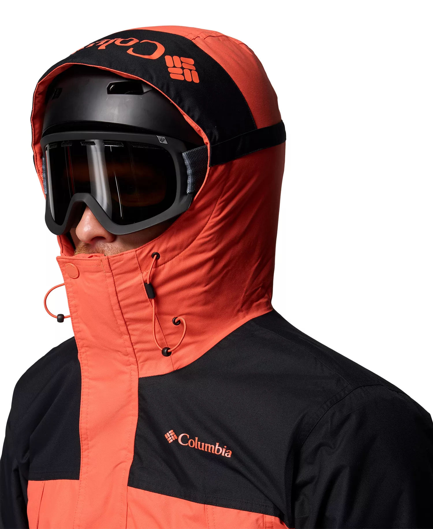 Men's Shotski Tech Ski Jacket - Zing/Black - XXL
