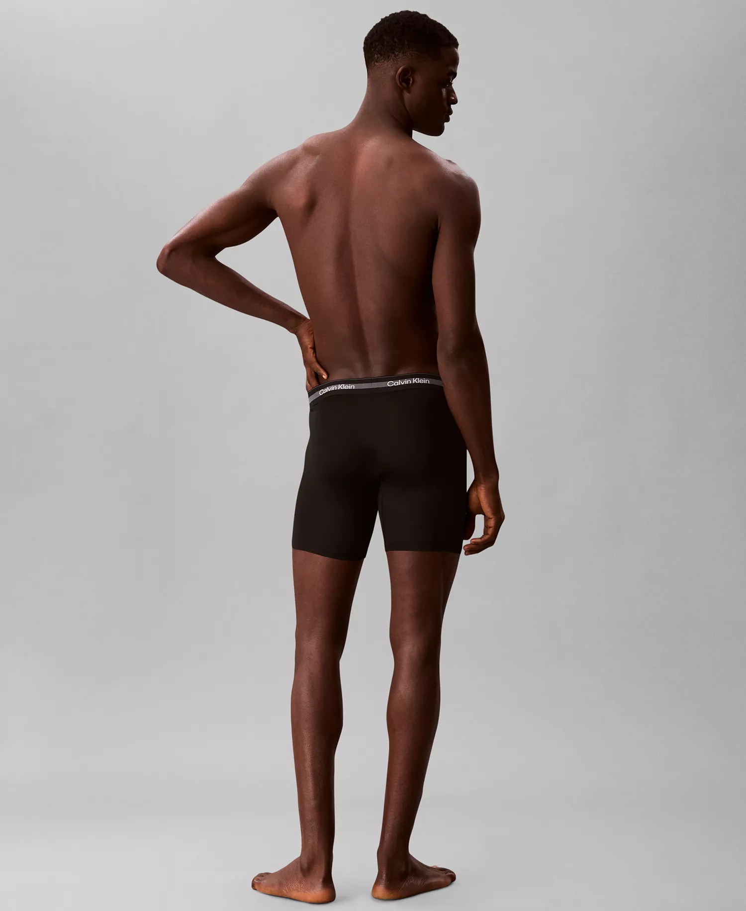 Men's Icon Active Mesh Long Leg Boxer Briefs, 3-Pack - Black - 1X