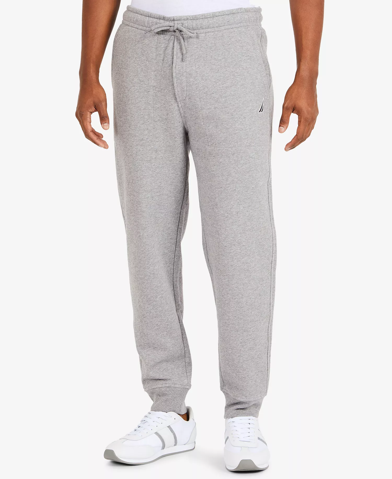 Men's Classic-Fit Super Soft Knit Fleece Jogger Pants - Stone Grey - 2XL