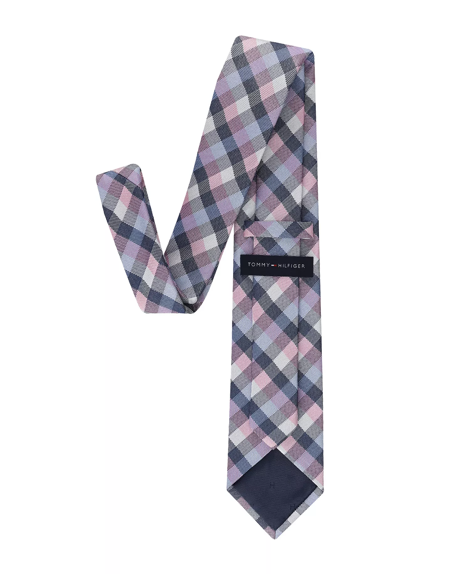 Men's Holden Seasonal Plaid Pattern Tie - Pink - ONE SIZE