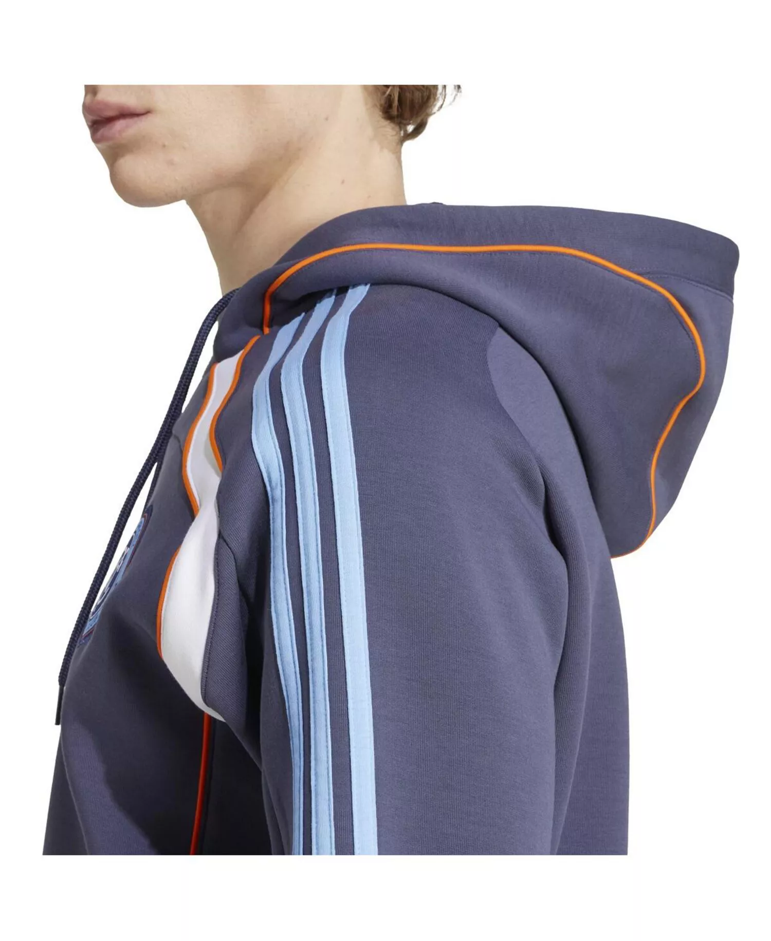 Men's Navy New York City FC 2025 Travel Pullover Hoodie - Navy - XL