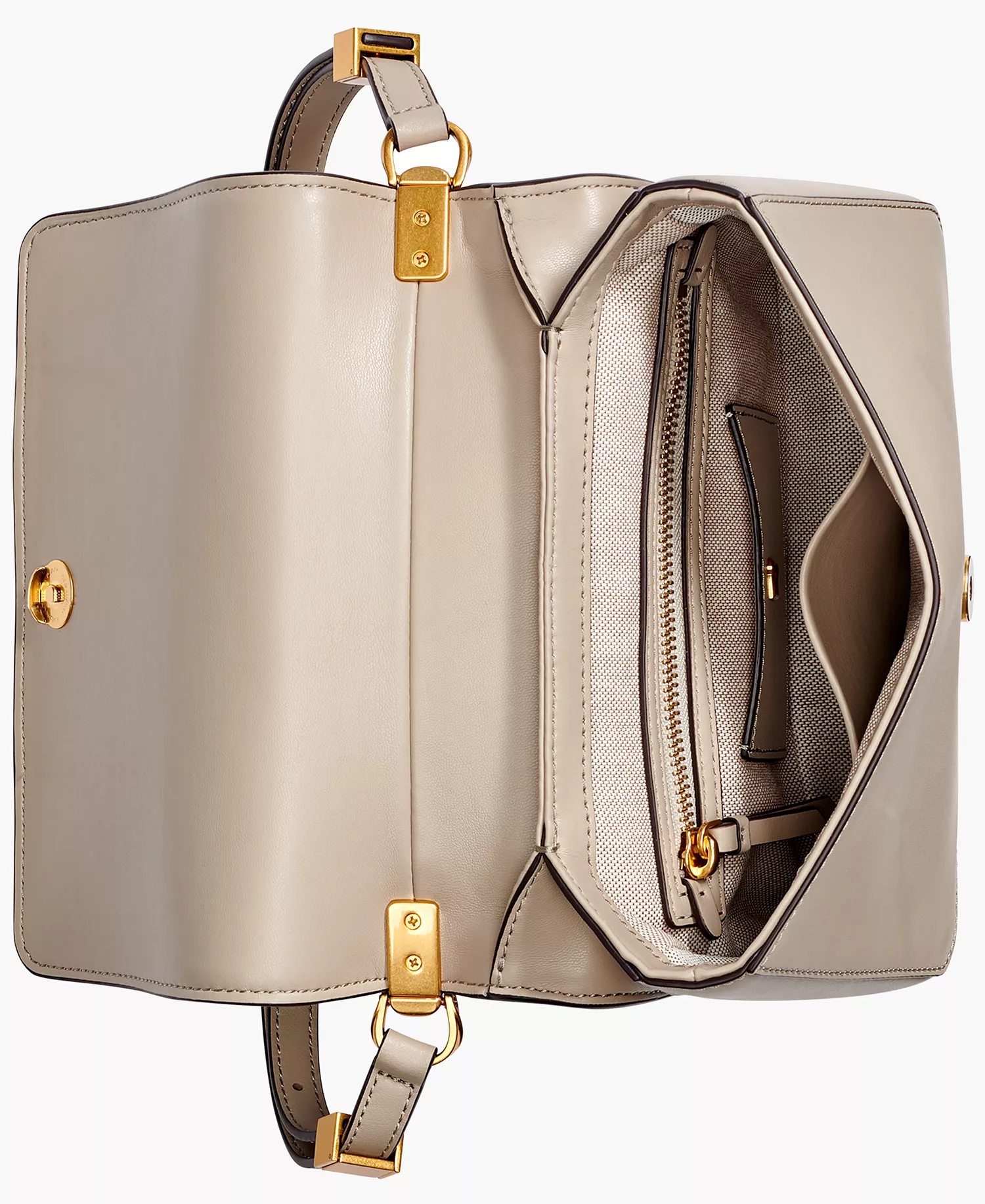 Jericho Croco Suede Small Shoulder Bag - Moth - ONE SIZE