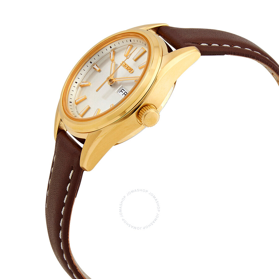 Seiko Neo Classic Quartz Champagne Dial Ladies Watch