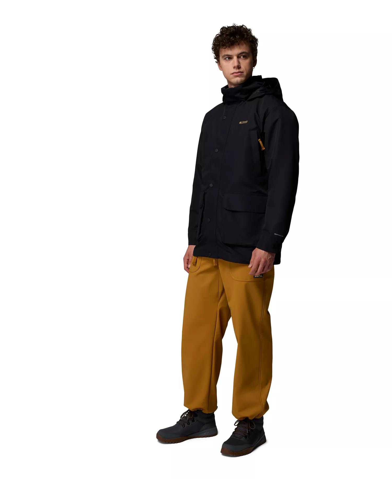 Men's High Cascades Interchange Reversible Bomber Jacket - Dark stone - M
