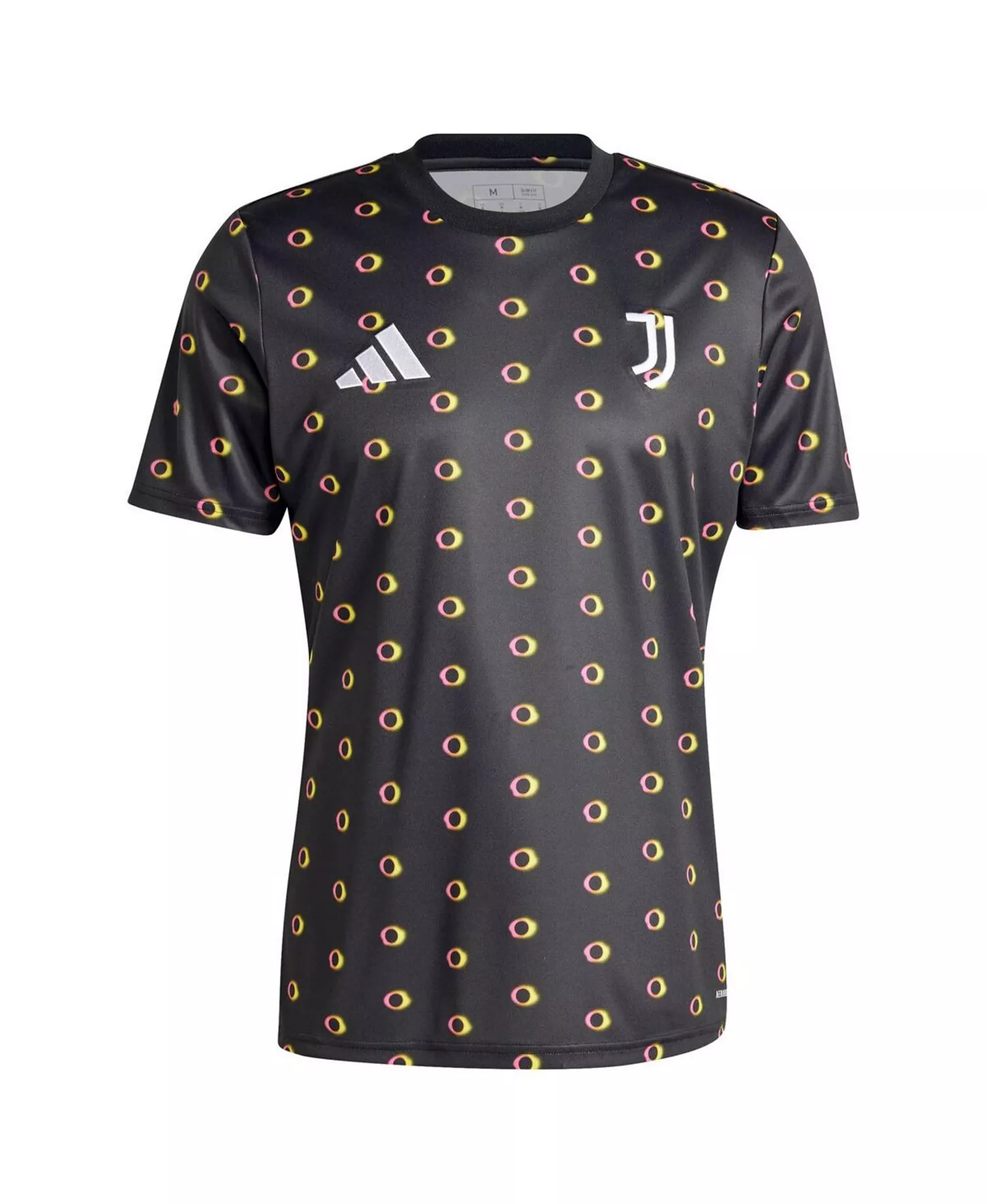 Men's Black Juventus 2024/25 Slim Fit Pre-Match Top - Black - 2XL