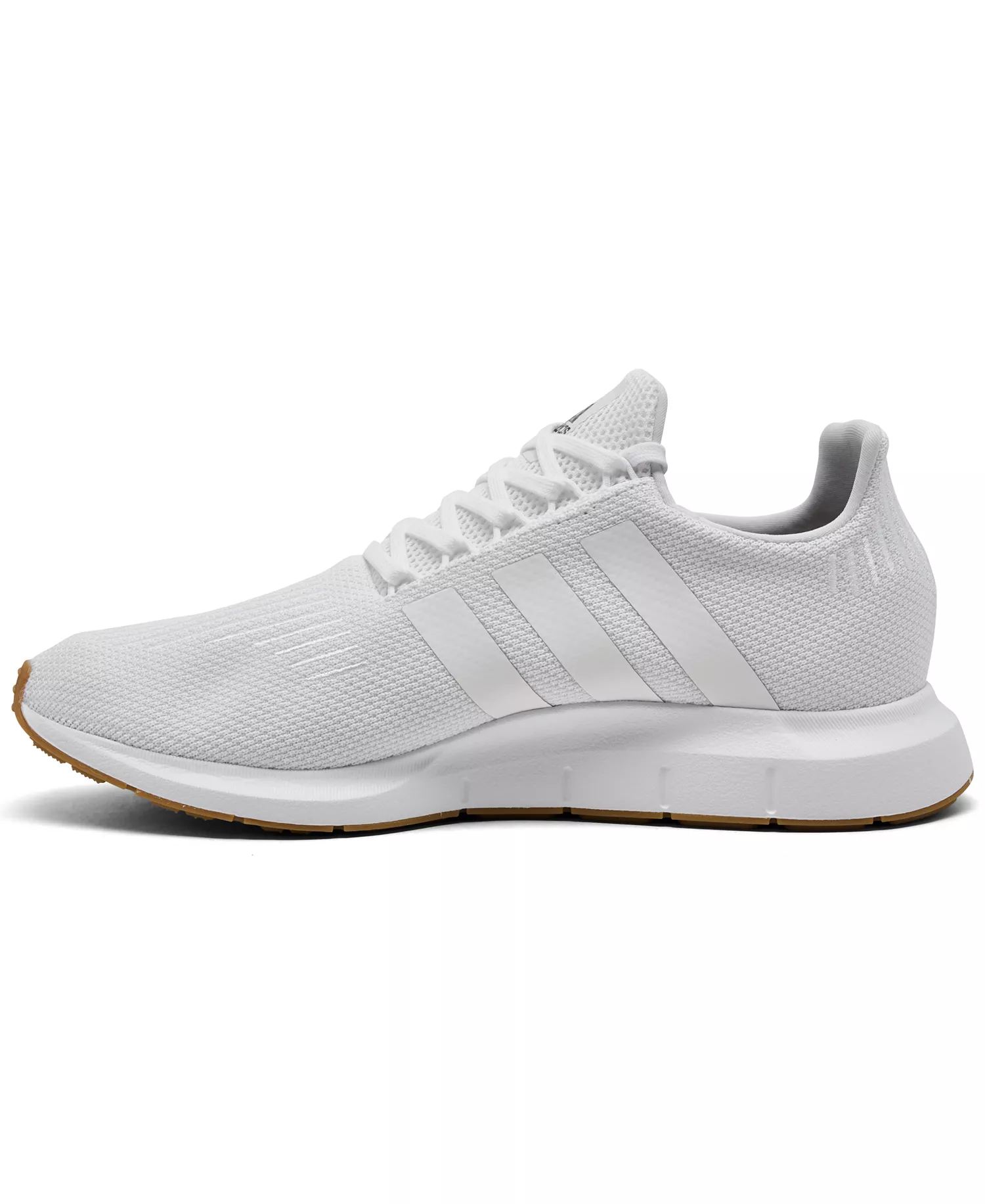Men's Swift Run 1.0 Casual Sneakers from Finish Line - White, Gum - 10
