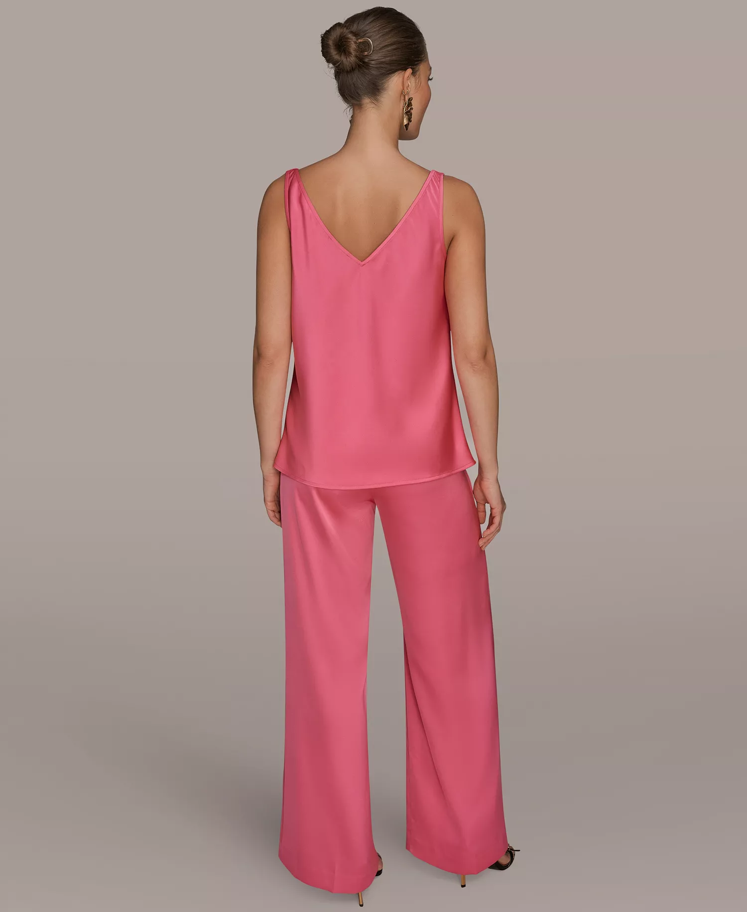 Women's Sleeveless Twisted-Strap Camisole Top - Bimini - L
