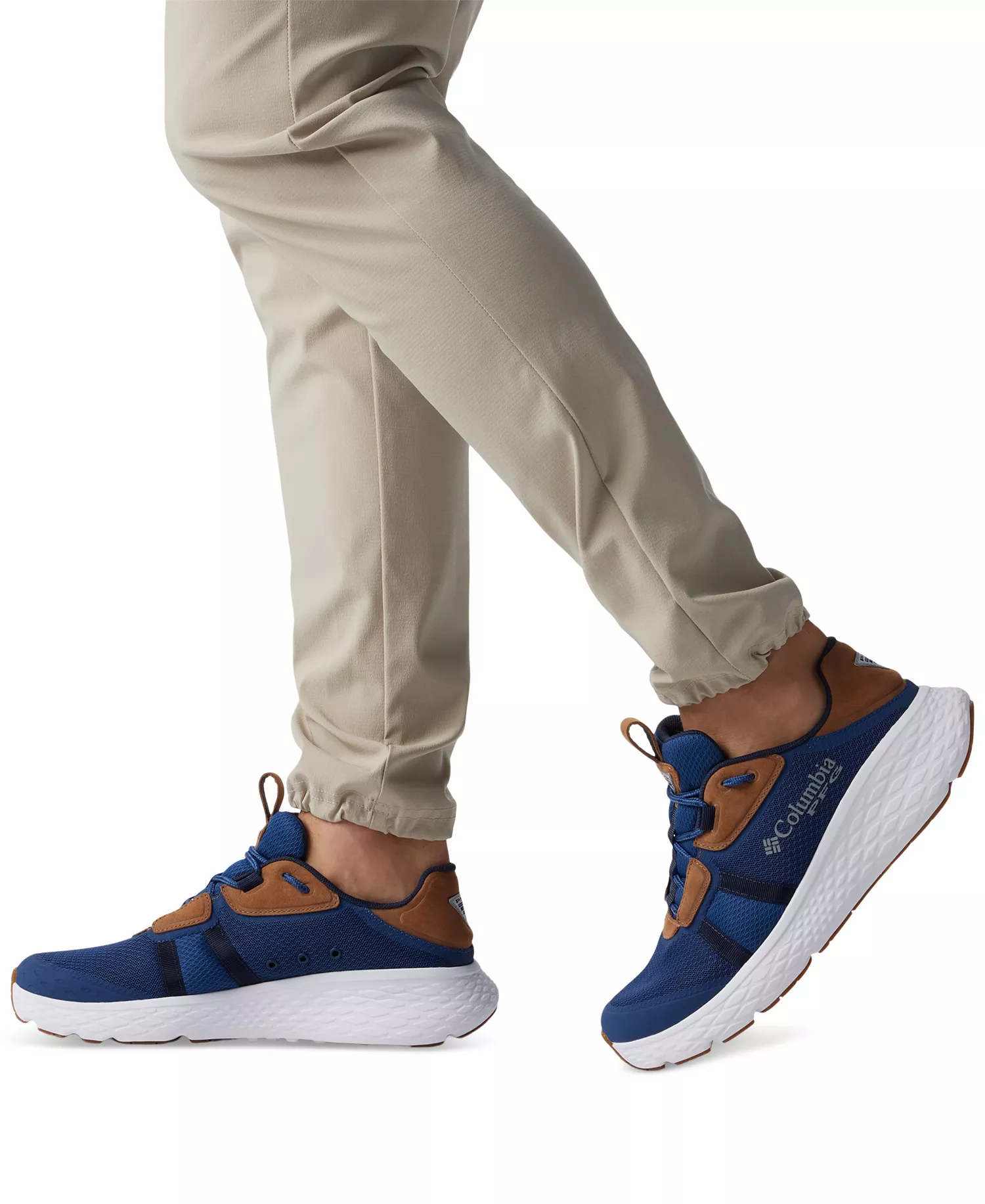 Men's Castback™ TC PFG™ Fishing Sneakers - Carbon, Collegiate Navy - 10.5M