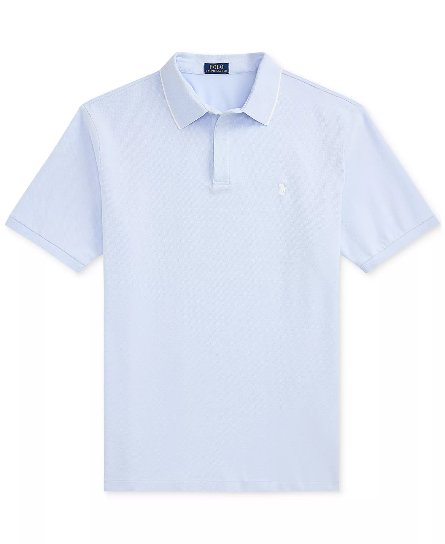 Men's Big & Tall Stretch Oxford Mesh Polo Shirt - Newport Navy/white - XLT