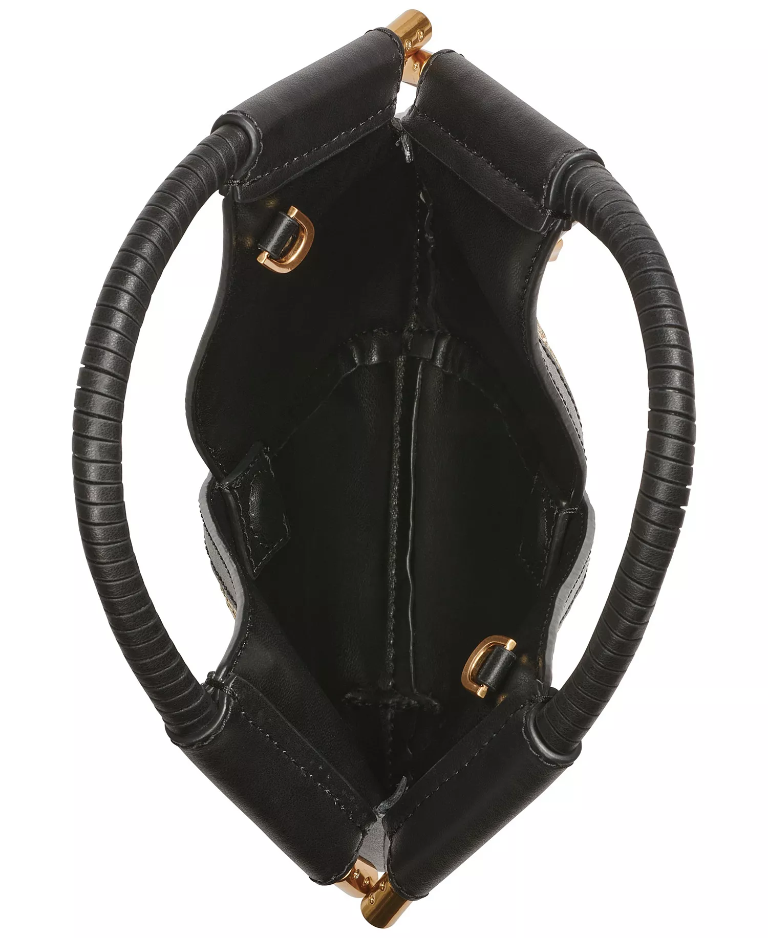 Baldwin Sequin Micro Crossbody Bag - Black/sequin Gold - NO SIZE