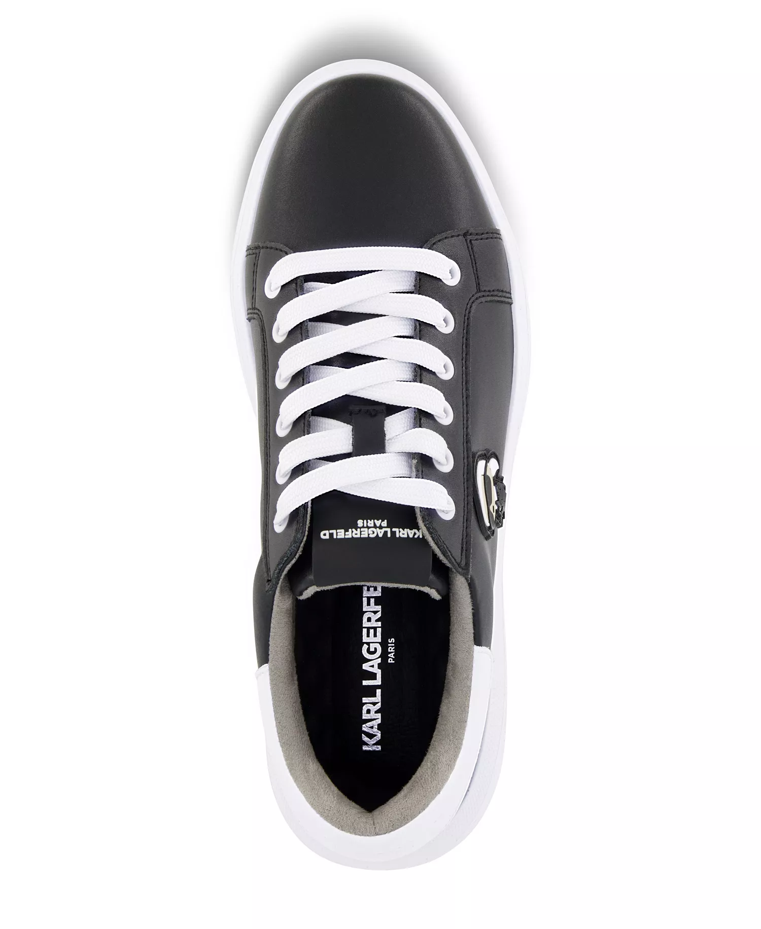 Men's Karl Patch Sneakers - Black - 10
