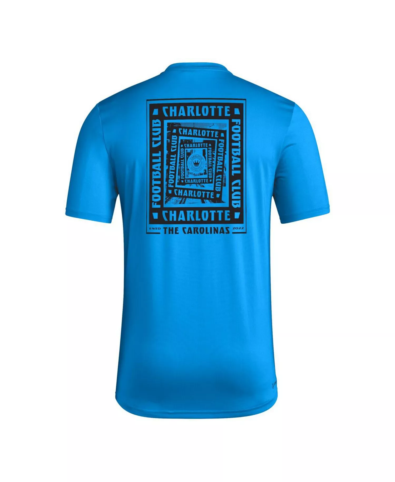 Men's Blue Charlotte FC Local Wrap T-Shirt - Blue - M