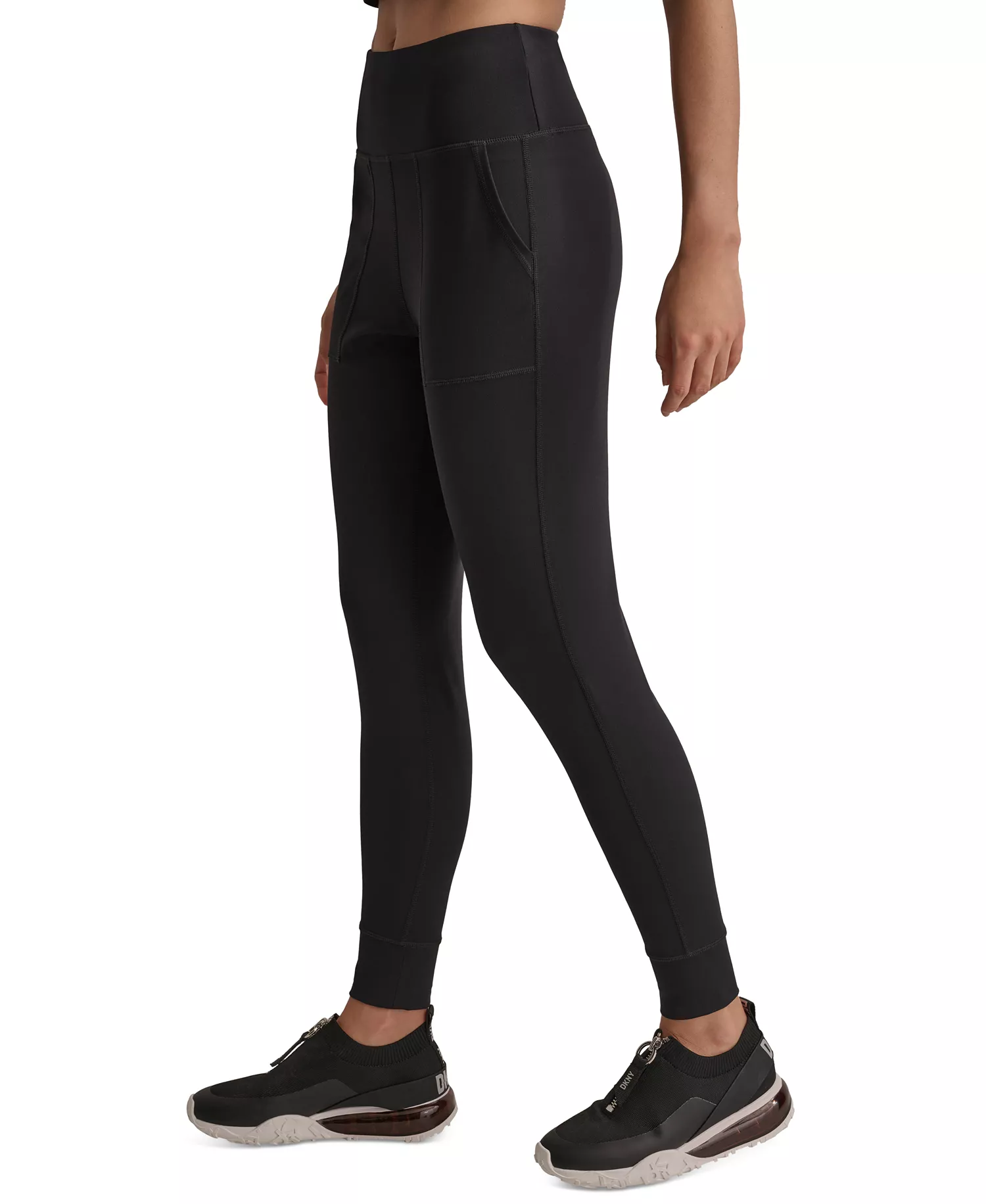 Women's Stretch Utility Jogger Pants - Black - L