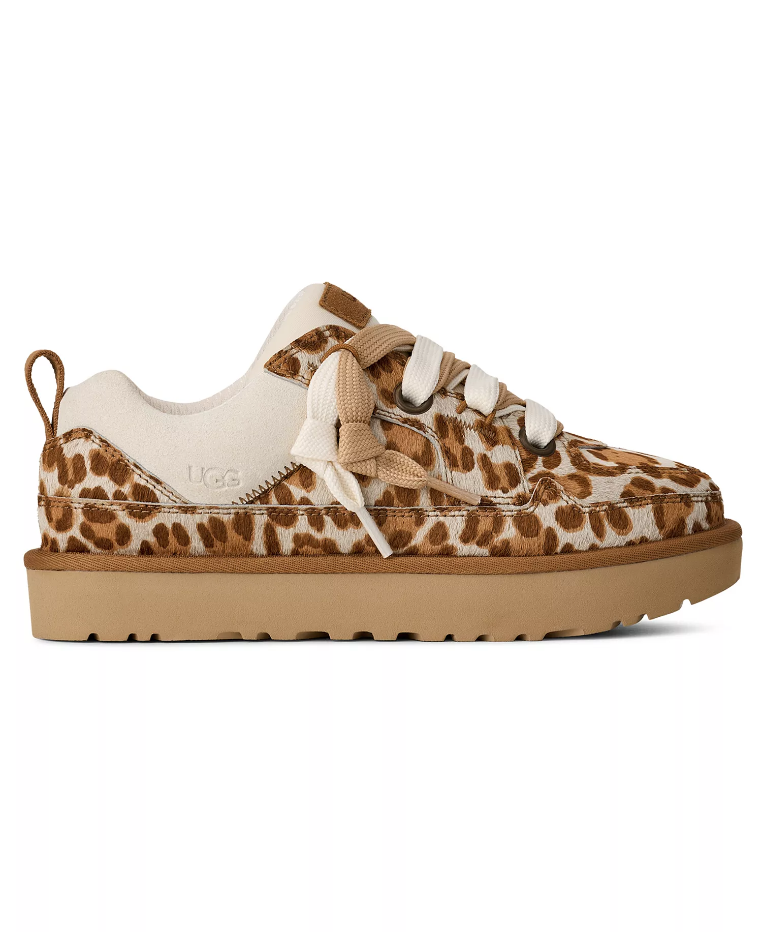 Women's Lo Lowmel Plains Lace-Up Sneakers - Felicity Leopard Jasmine - 10M