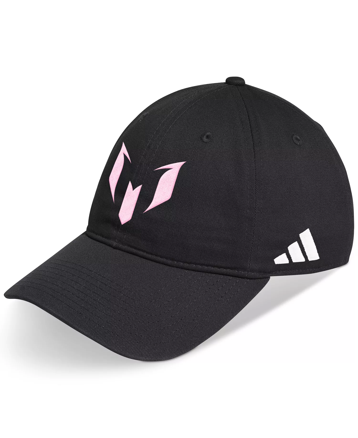Men's Messi Soccer Cap - Black/Pink - OSFM