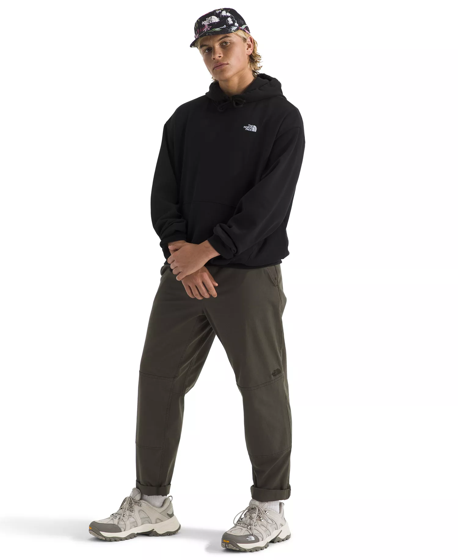Men's Evolution Simple Dome Oversized Hoodie - Black - 2XL