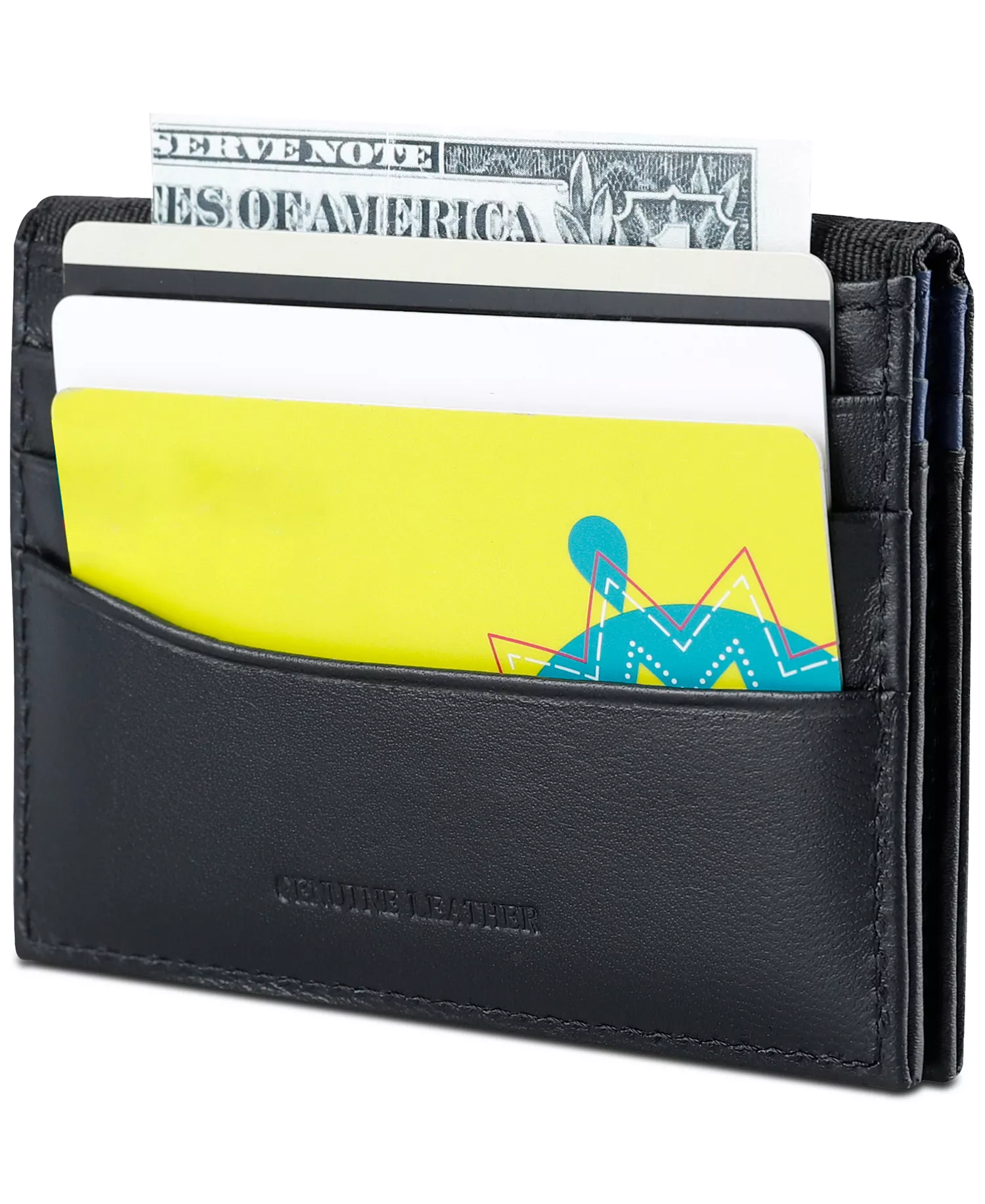 Men's RFID Magnetic Reversible Card Case Wallet
