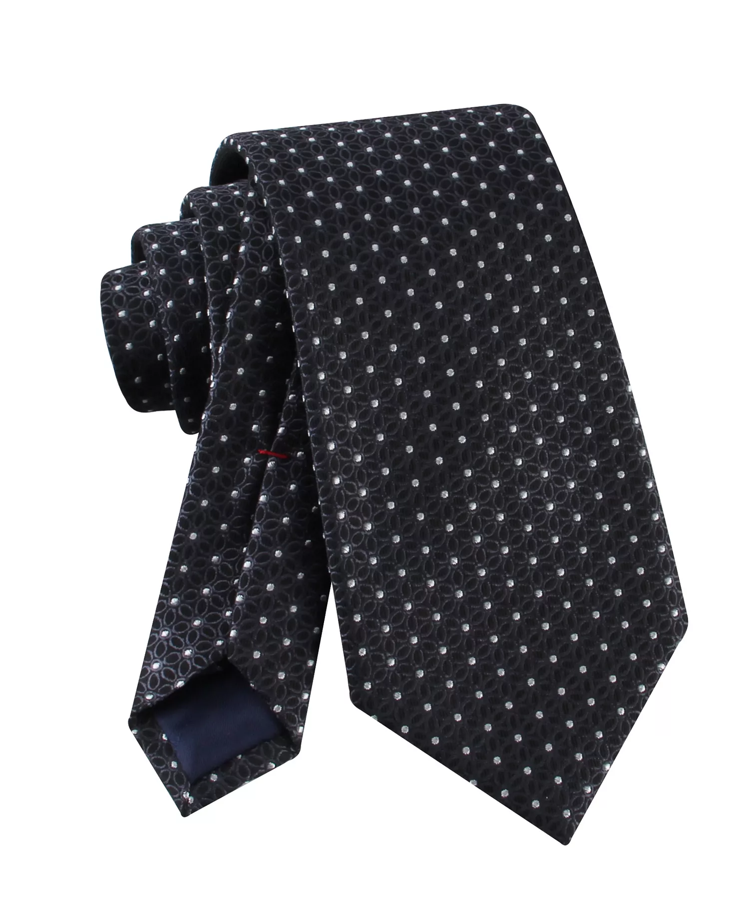 Men's Ashton Floral Tie - Black - ONE SIZE