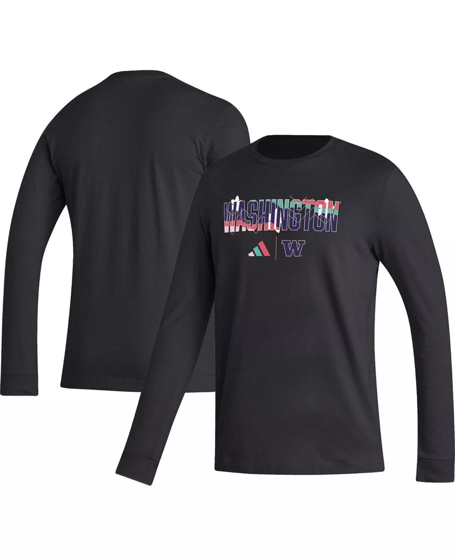 Men's Black Washington Huskies Honoring Black Excellence Long Sleeve T-shirt - Black - L