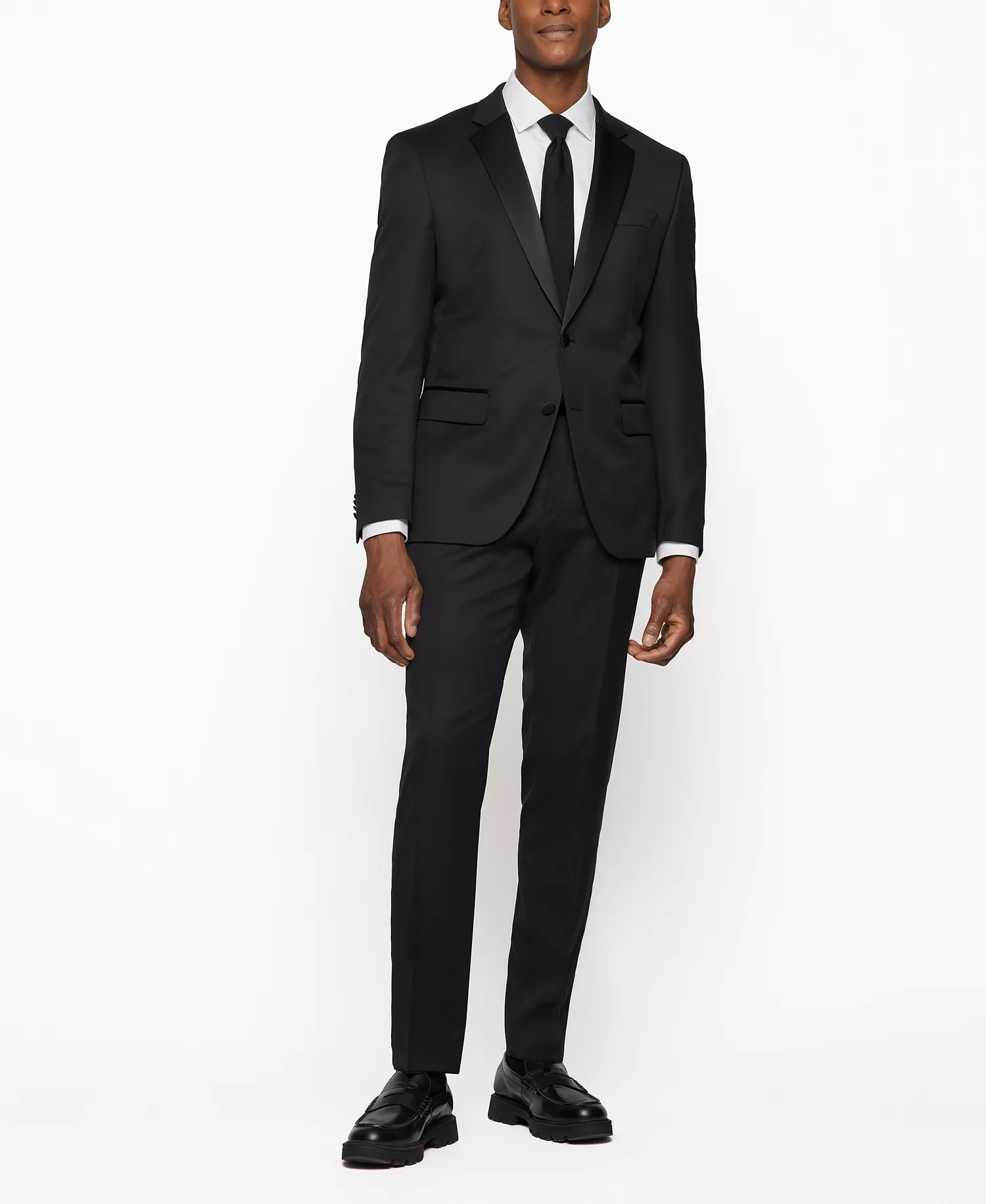 BOSS Men's Tuxedo Jacket - Black - 36R
