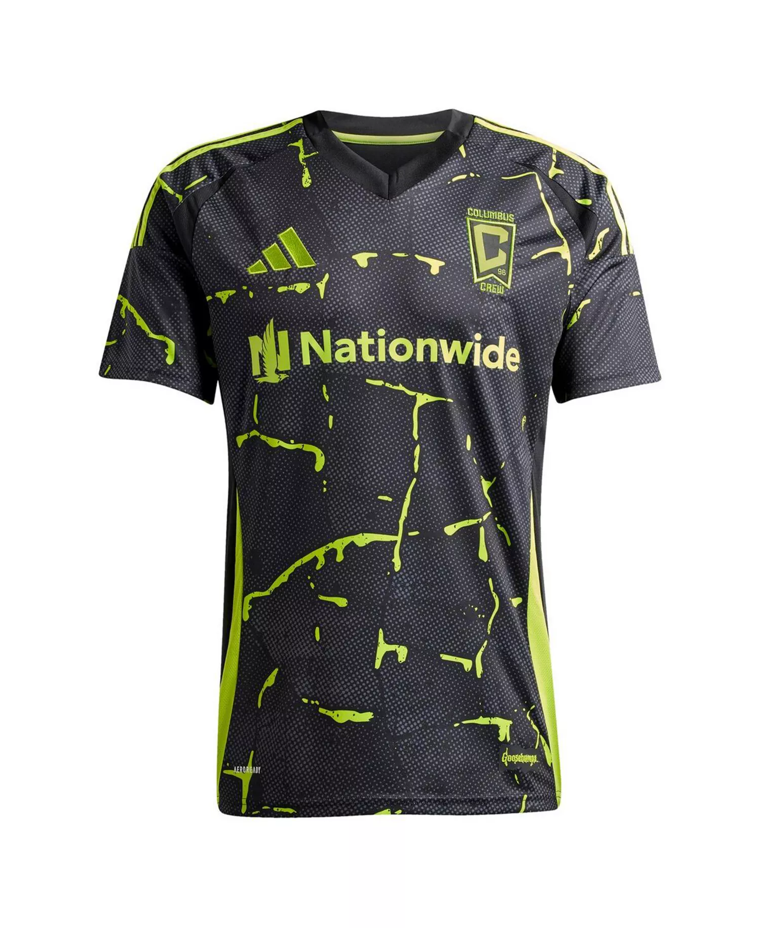 Men's Sean Zawadzki Black Columbus Crew 2025 The Goosebumps Kit Replica Player Jersey - Black - 3XL