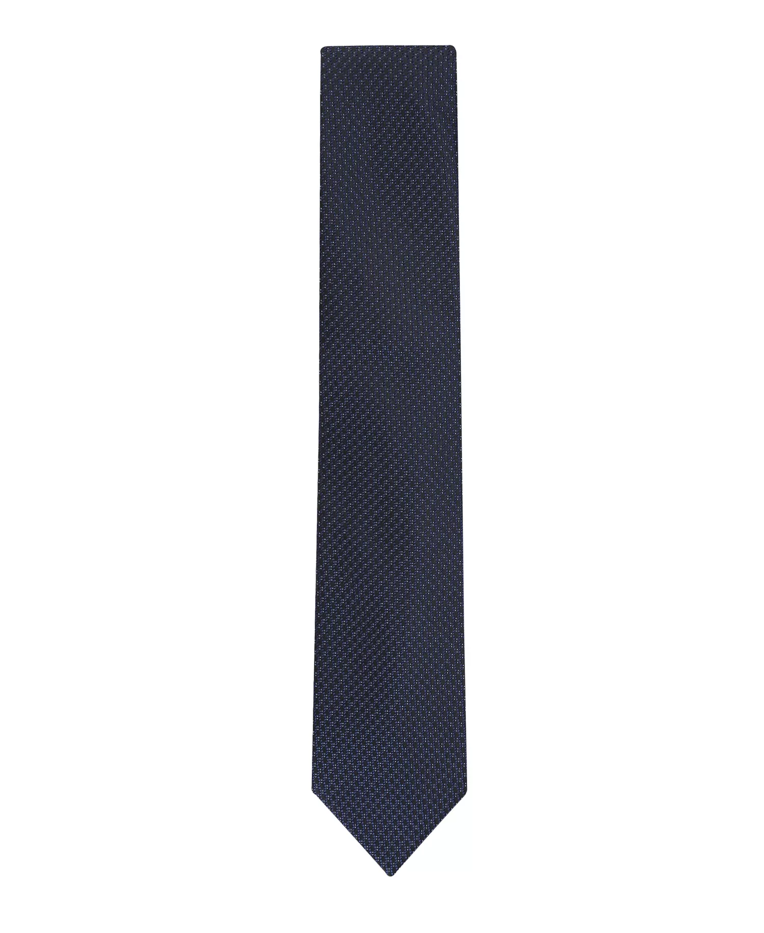 Men's Bradford Micro Solid Tie - Navy - ONE SIZE