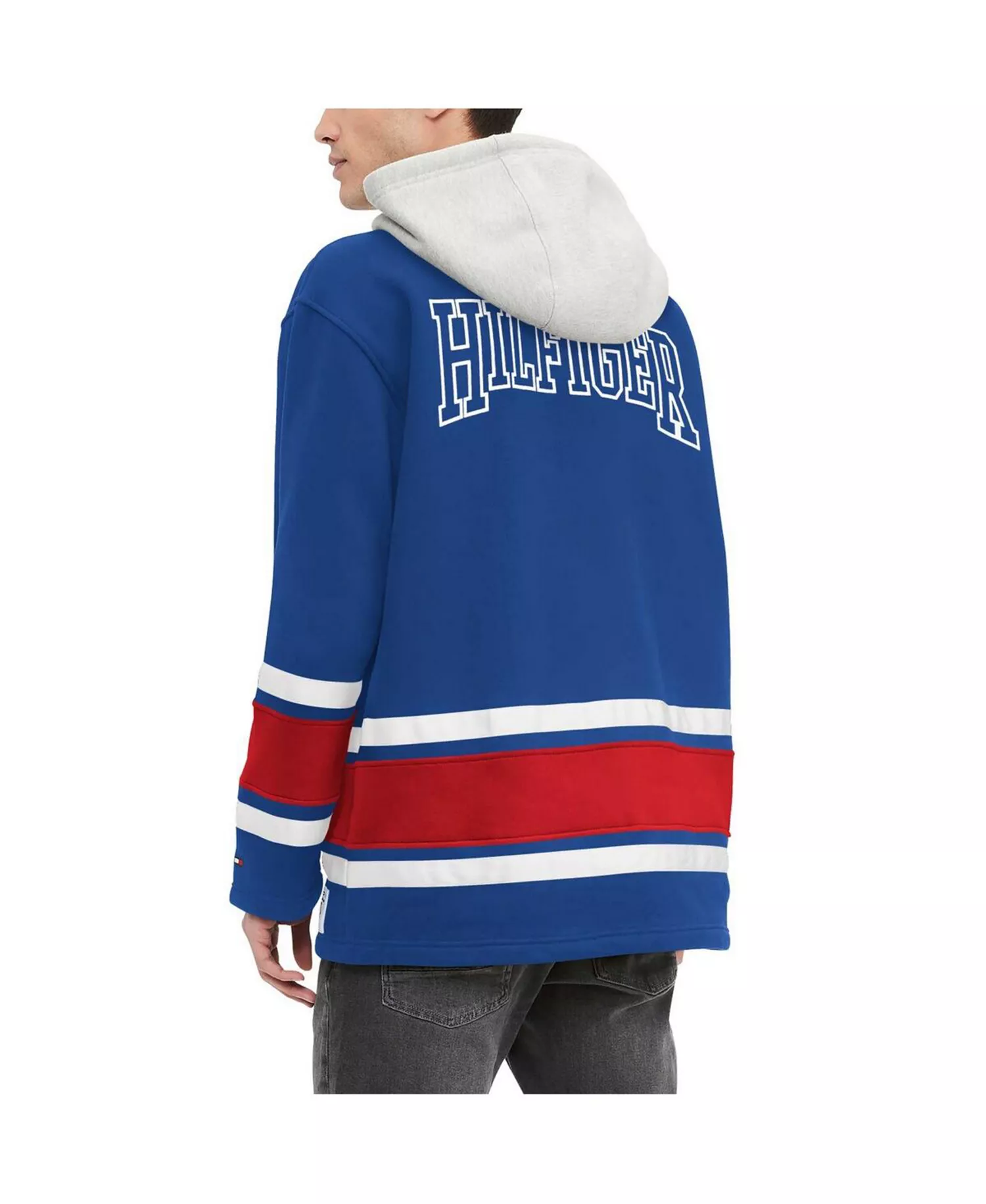 Men's Royal Buffalo Bills Ivan Fashion Pullover Hoodie - Royal - 2XL
