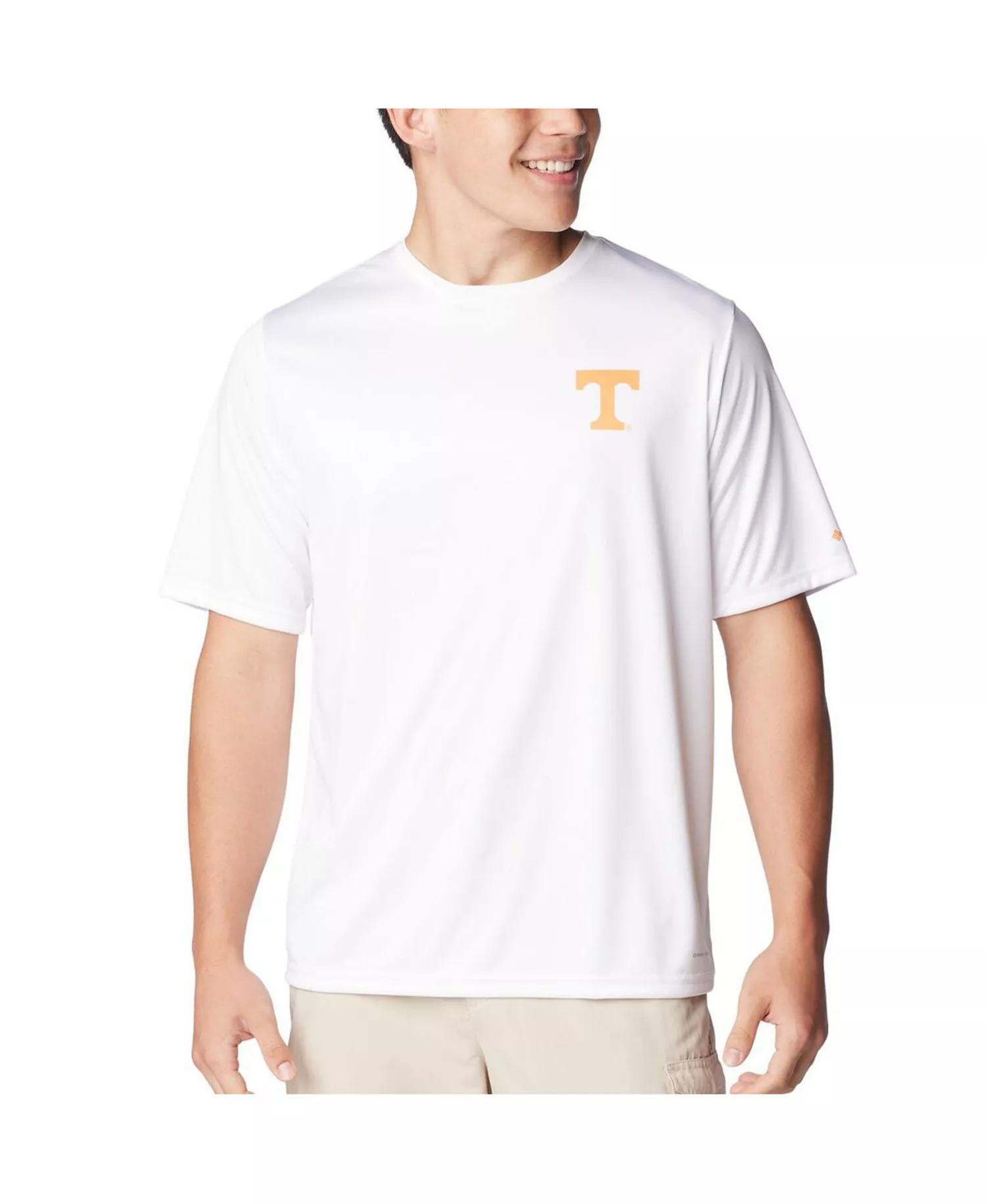 Men's White Tennessee Volunteers Terminal Tackle State Omni-Shade T-shirt - White - L