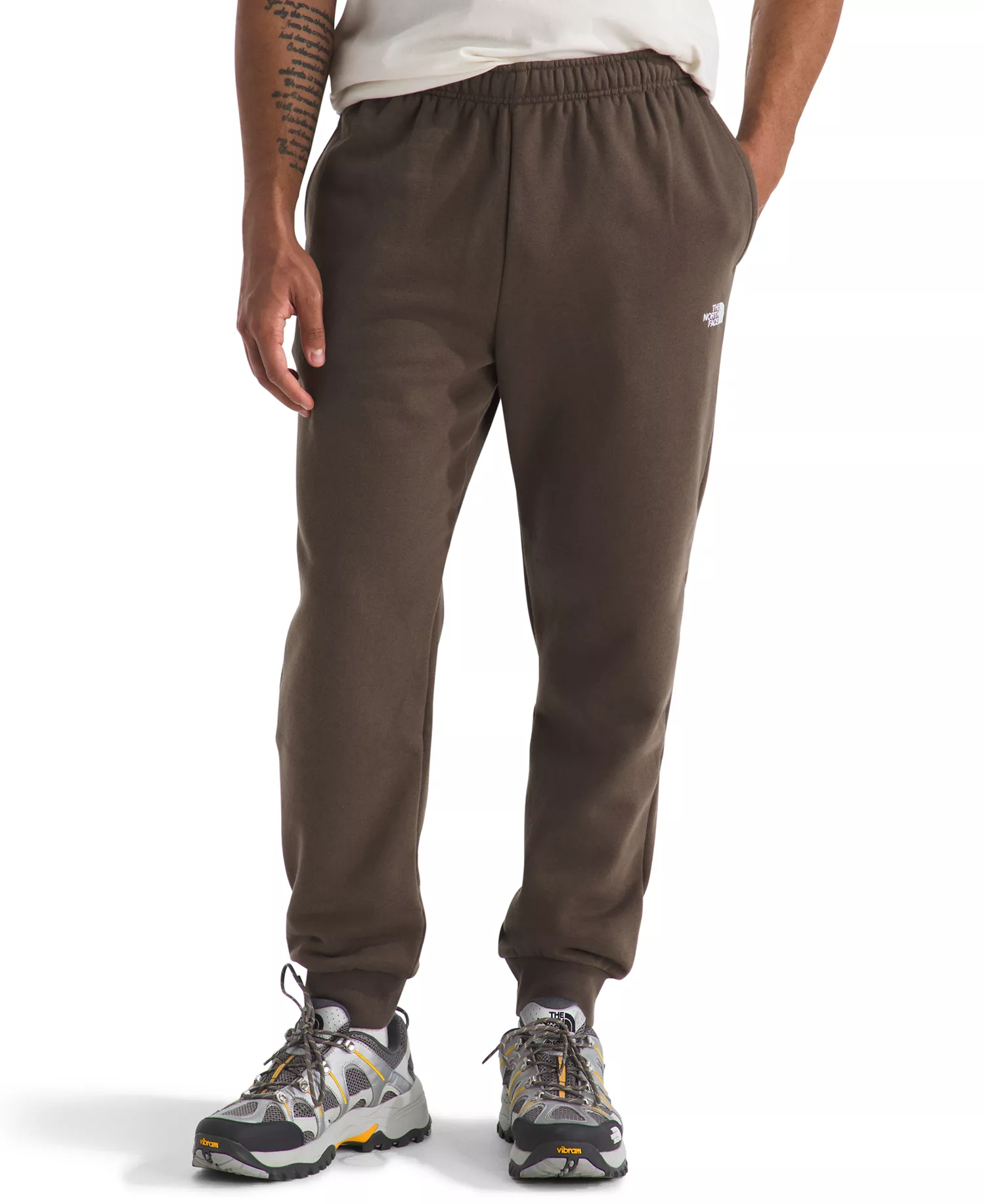 Men's Evolution Simple Dome Joggers - Smokey Brown - 2XL