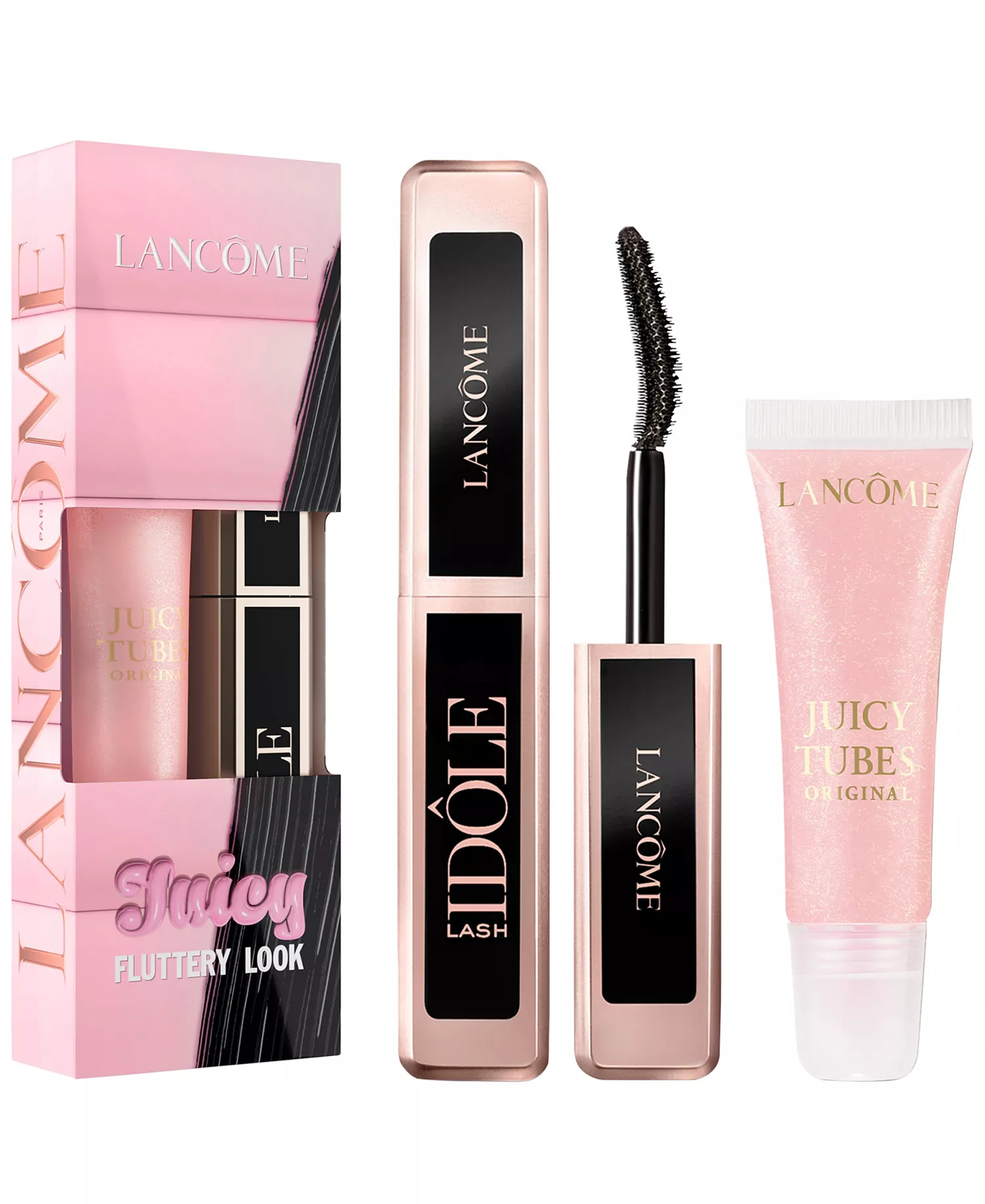 2-Pc. Juicy Tubes Lip Gloss and Lash Idôle Mascara Duo Gift Set - No Color - No Size
