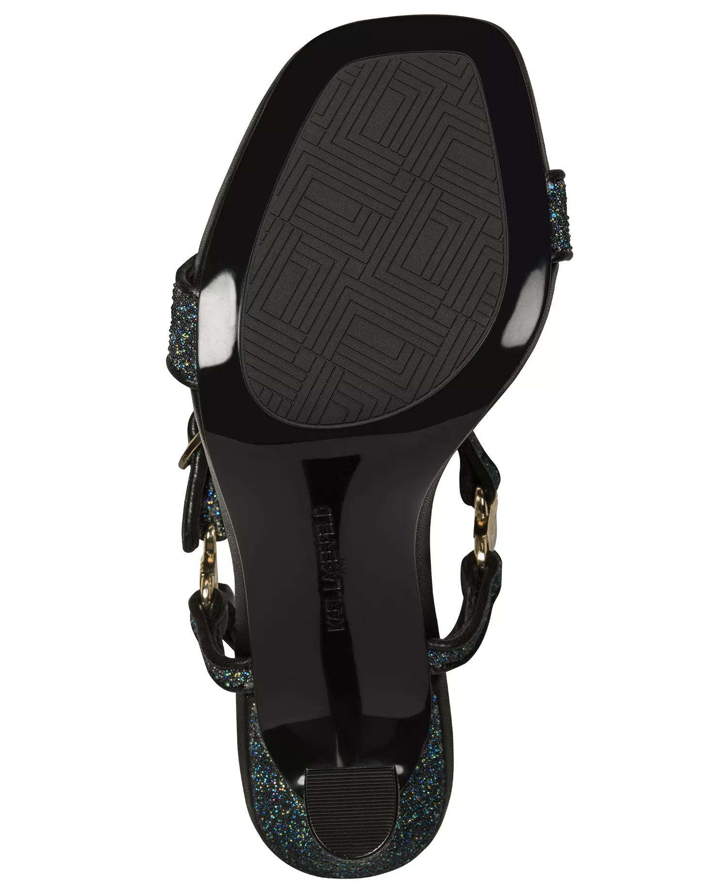 Women's Cybil Stiletto Dress Sandals - Black Multi - 10
