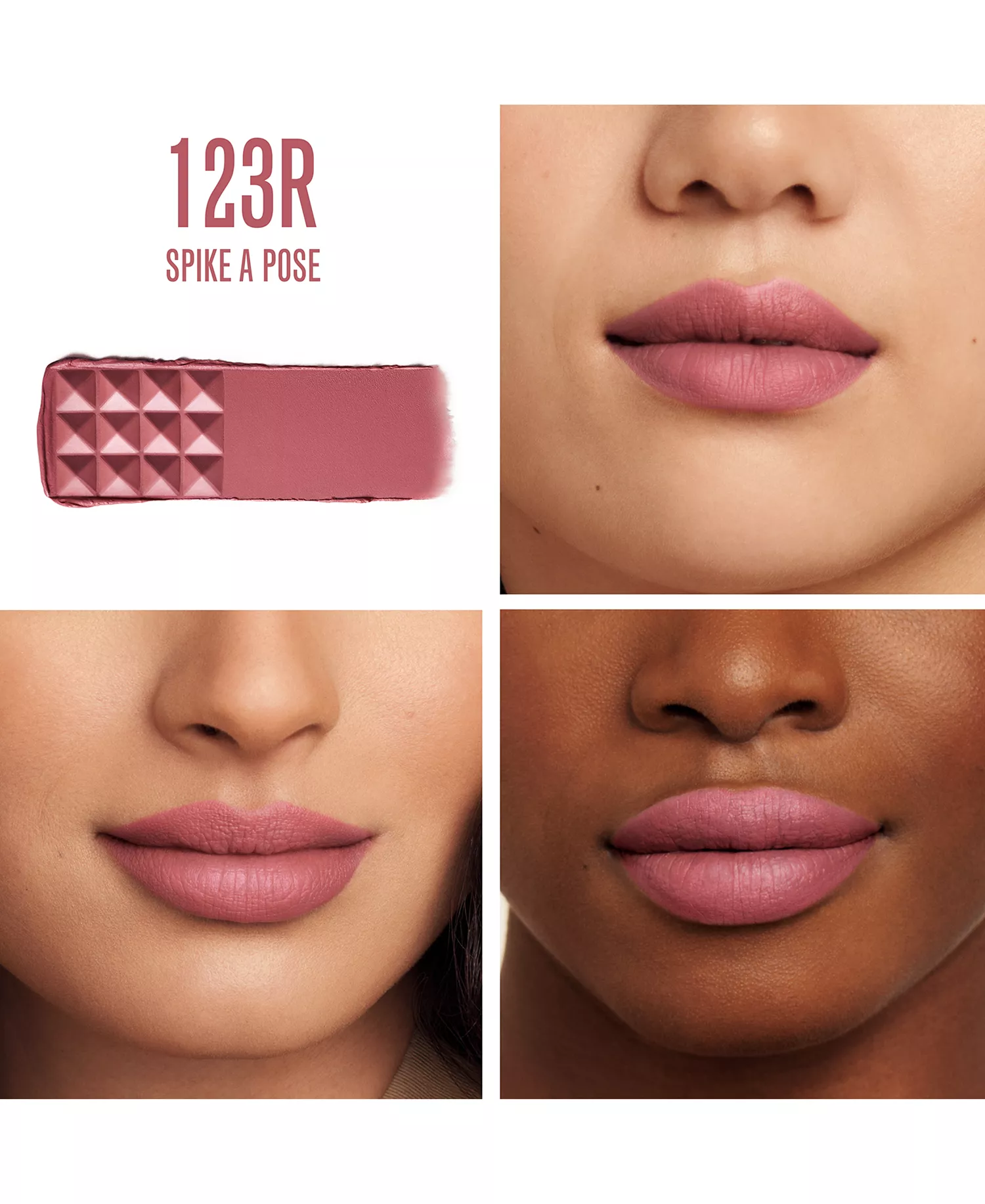 Spike Buttery Matte Lipstick 3-Pc. Gift Set - 123R & 100R - Gift Set