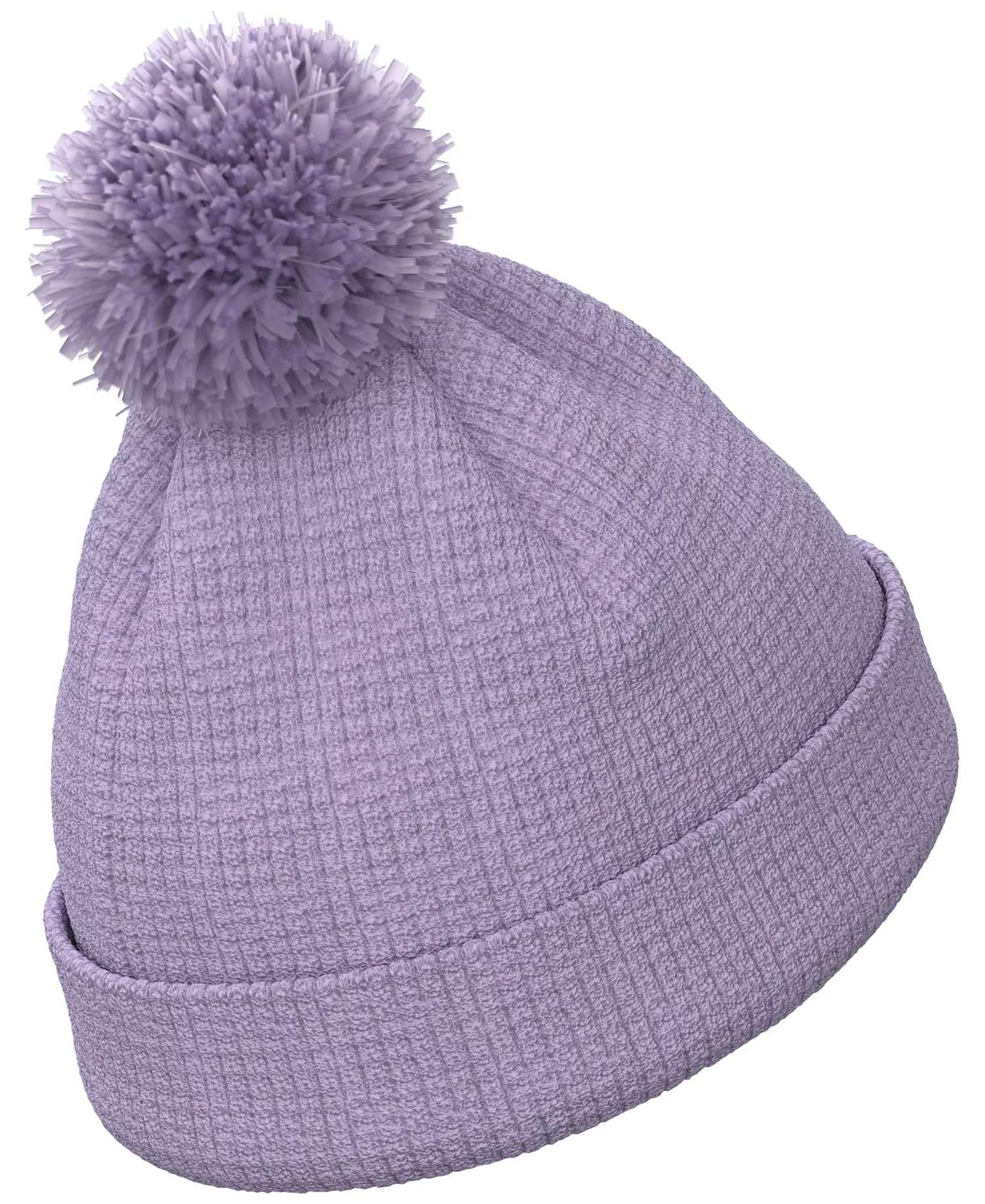 Women's Pom Ballie Beanie  - Powder Plum Purple/aurora Plum Purple - ONE SIZE