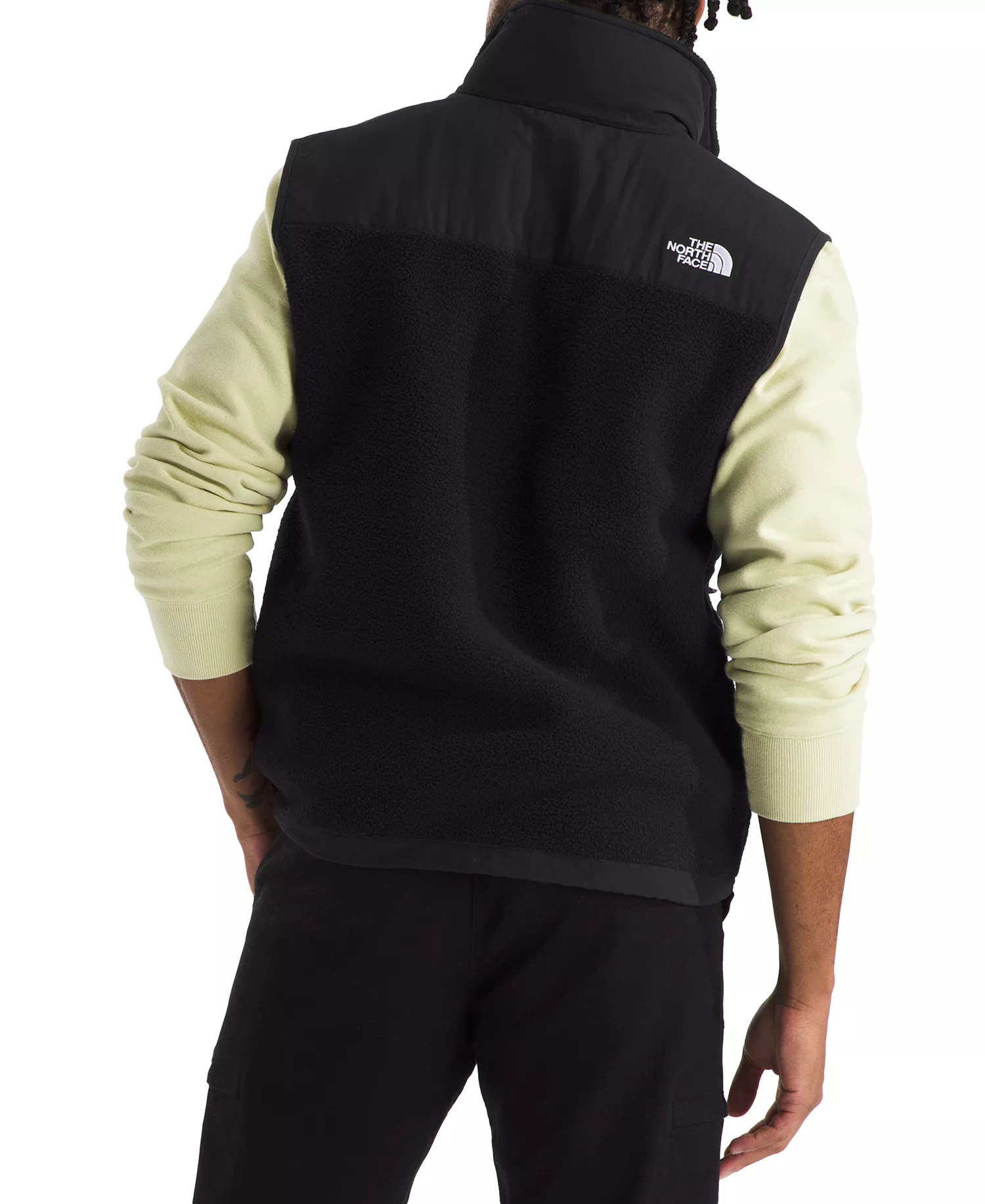Men's Retro Denali Zipper Vest  - Tnf Black - 2XL