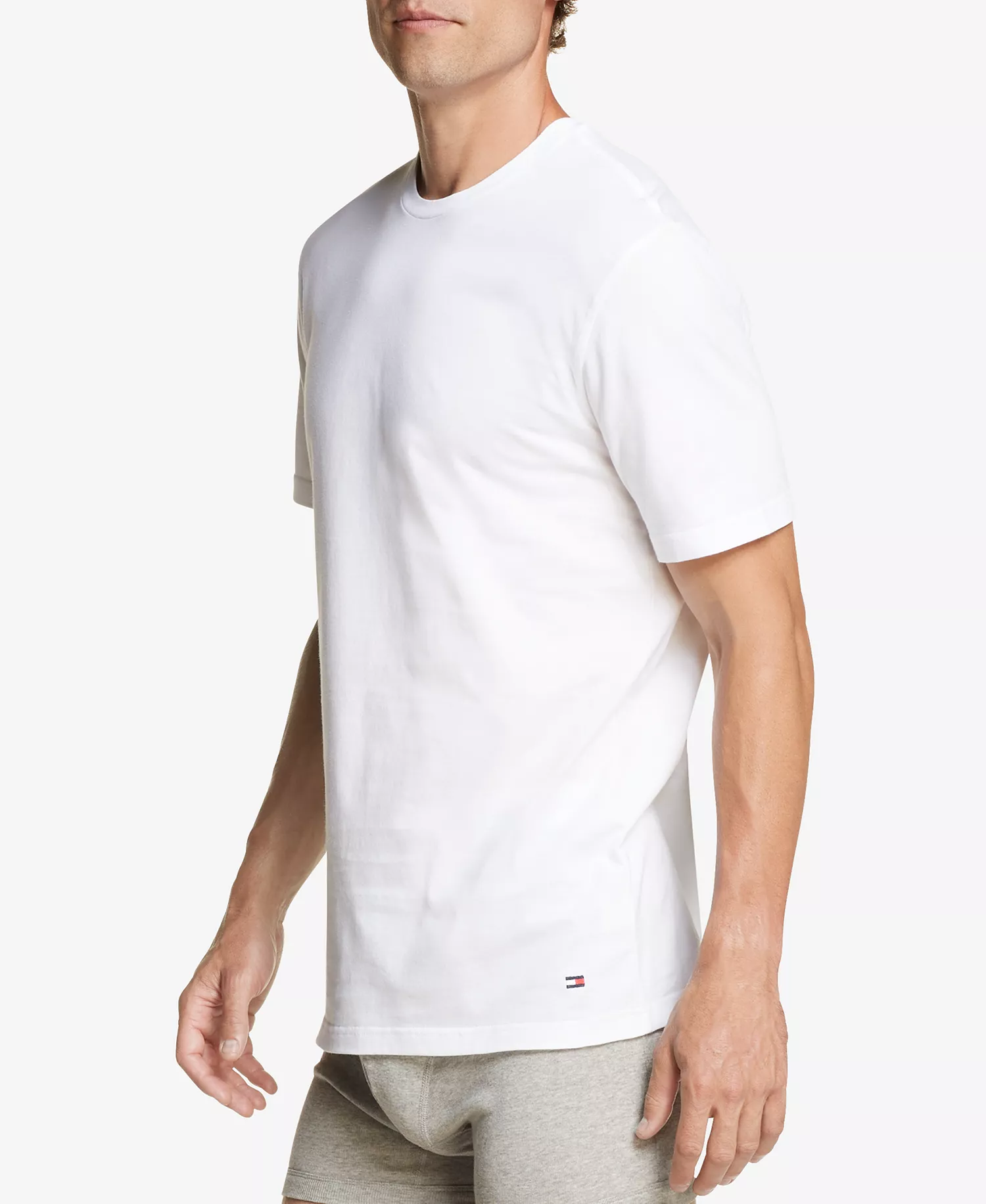 Men's 3-Pack Classic Cotton Undershirts - White - L