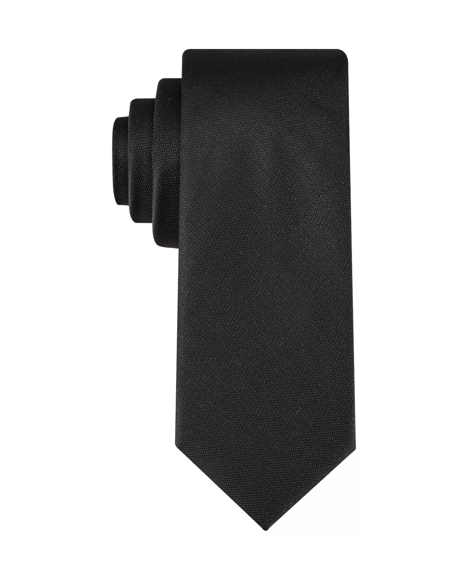 Men's Emerson Lurex Solid Tie - Black - ONE SIZE