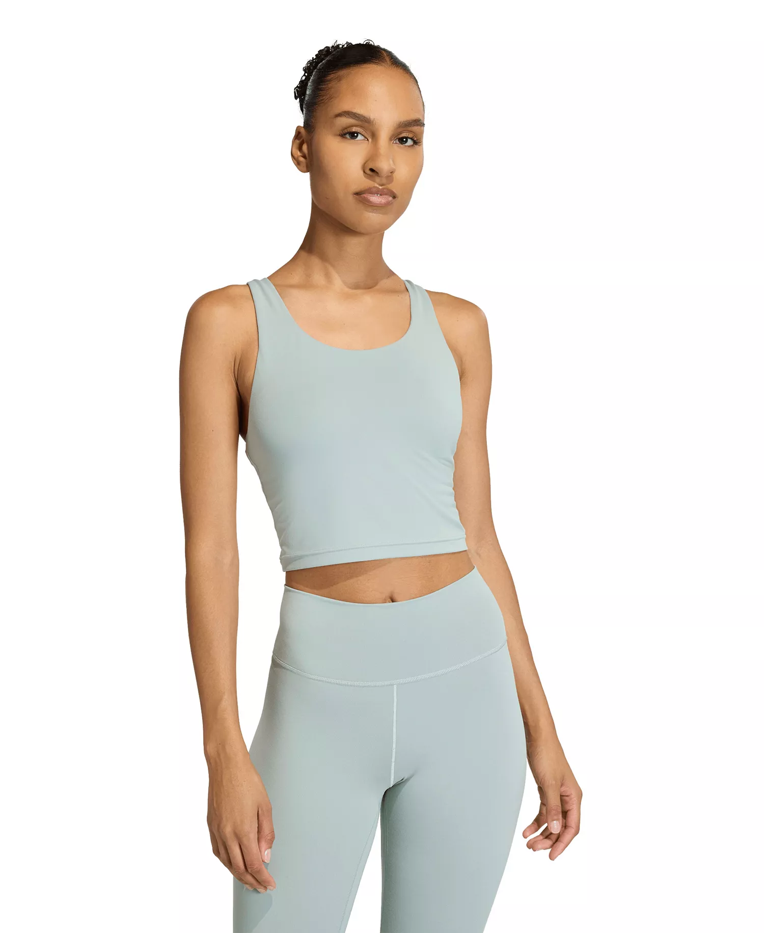 Women's All Me Medium-Support Bra Tank Top - Aurora Coffee Mel. - 2XL