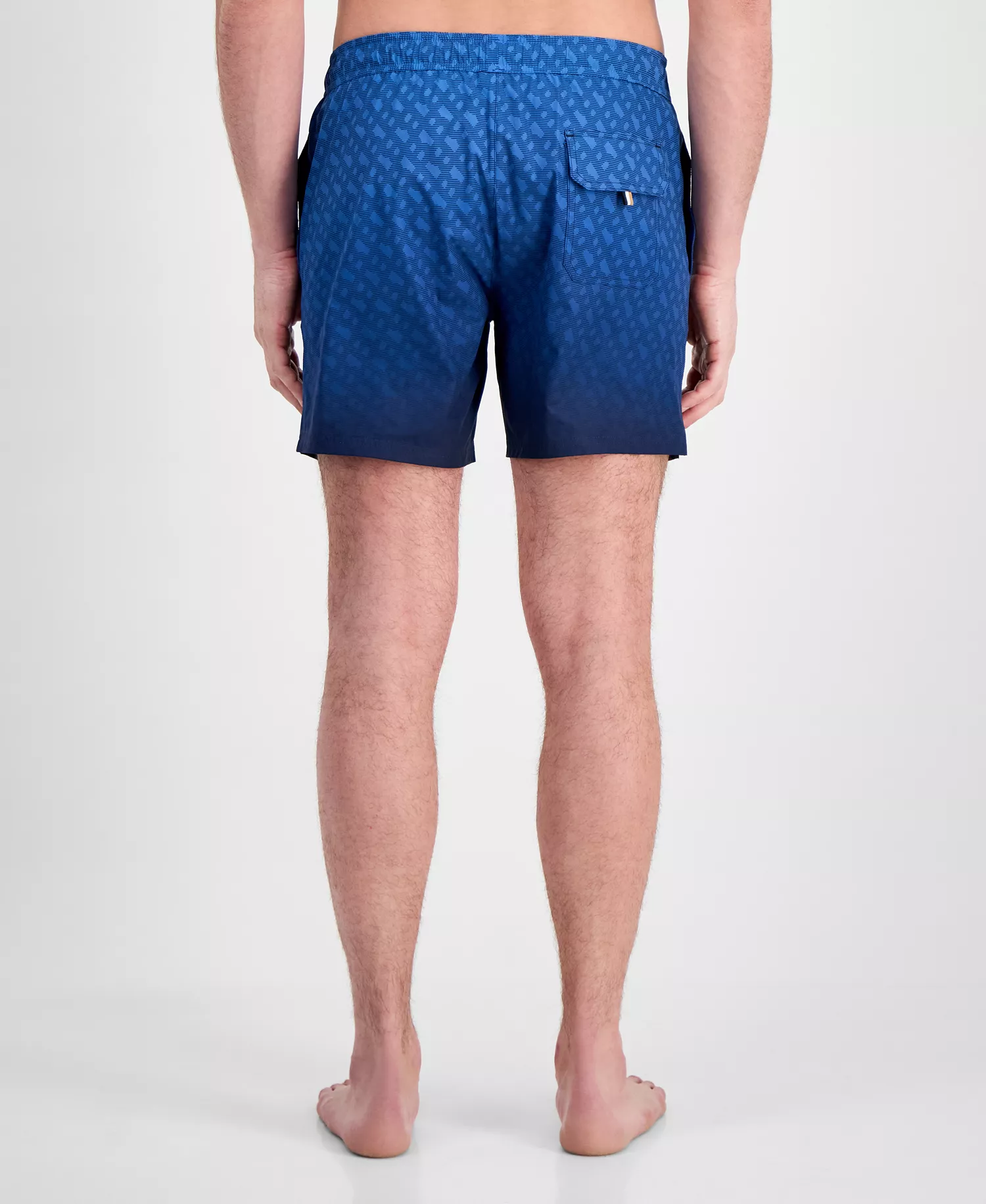 BOSS by Men's Ombre 6" Swim Trunks - Blue - 2XL