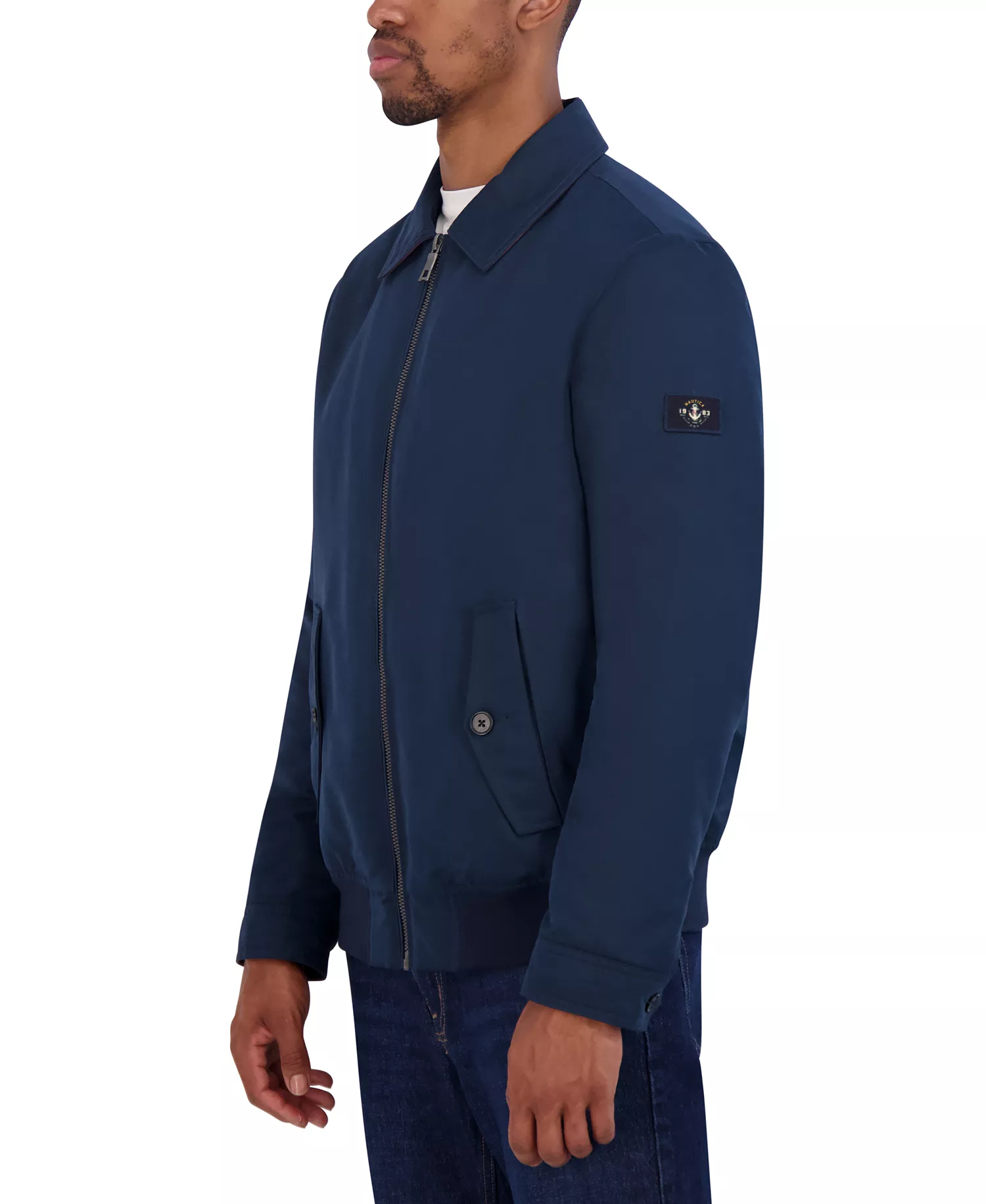 Men's Vintage Jimmy Dean Jacket - Navy - S